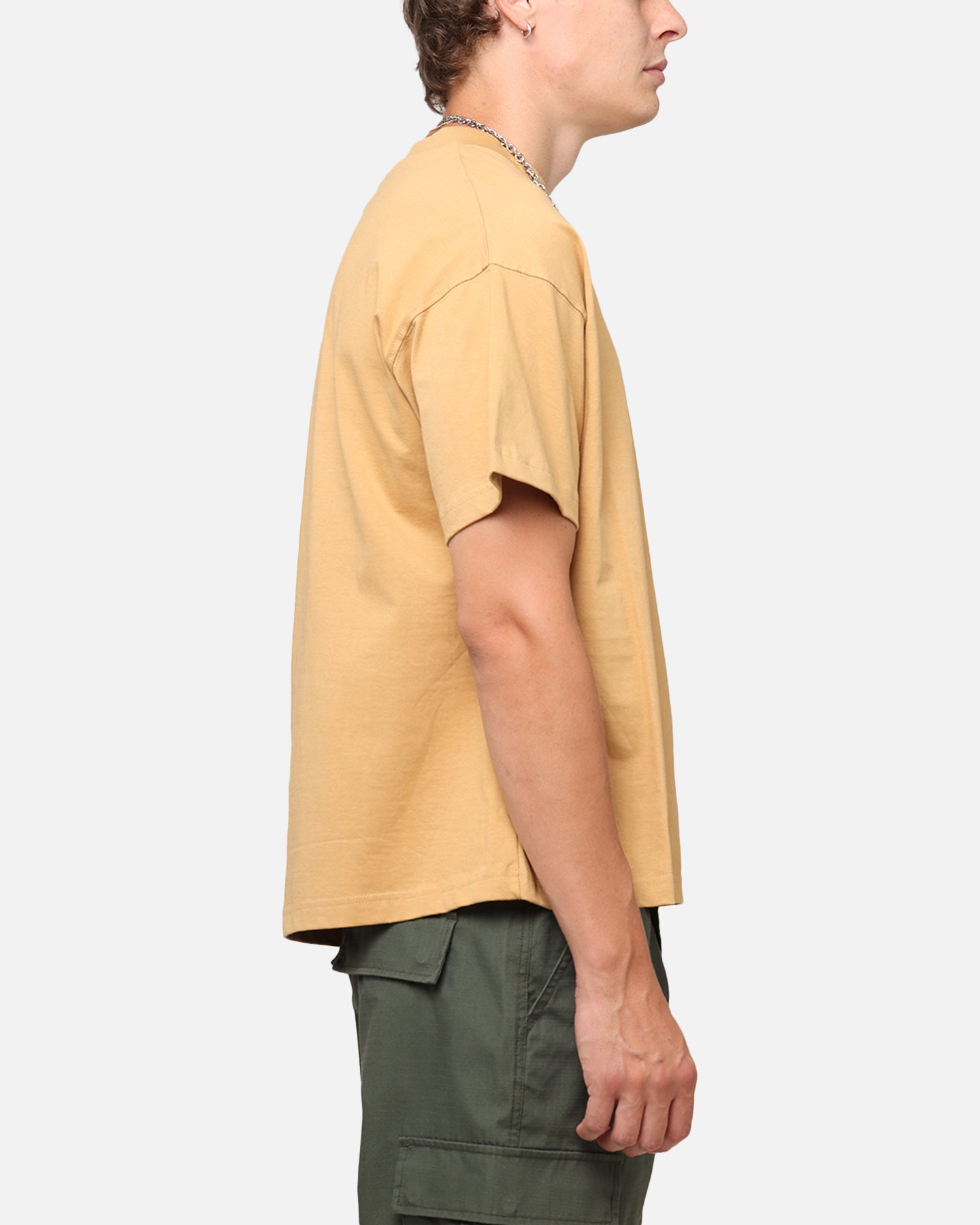 Carré Blanc T-Shirt Tan、mySite、zt4zffjzw