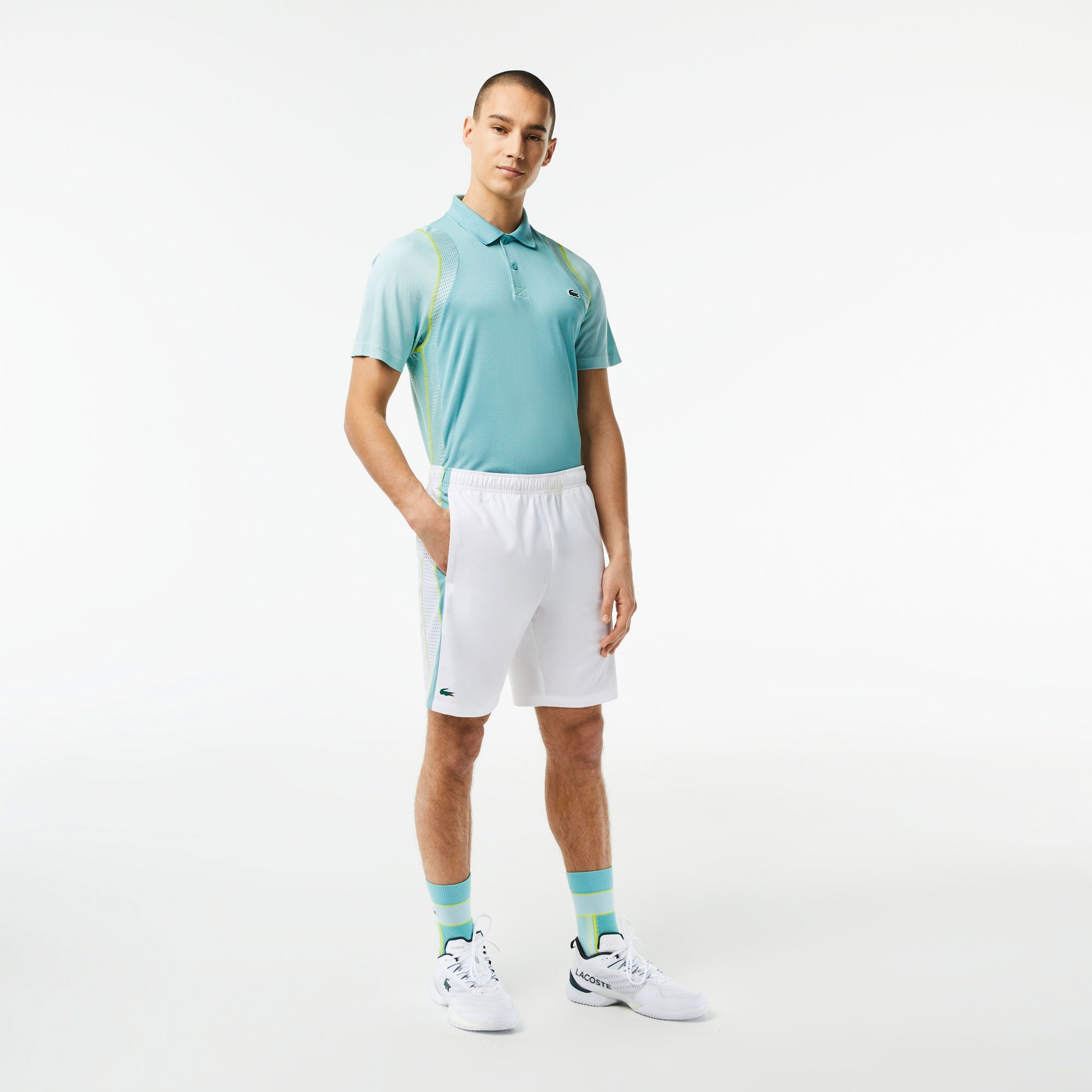 Lacoste Men's Striped Tennis Shorts