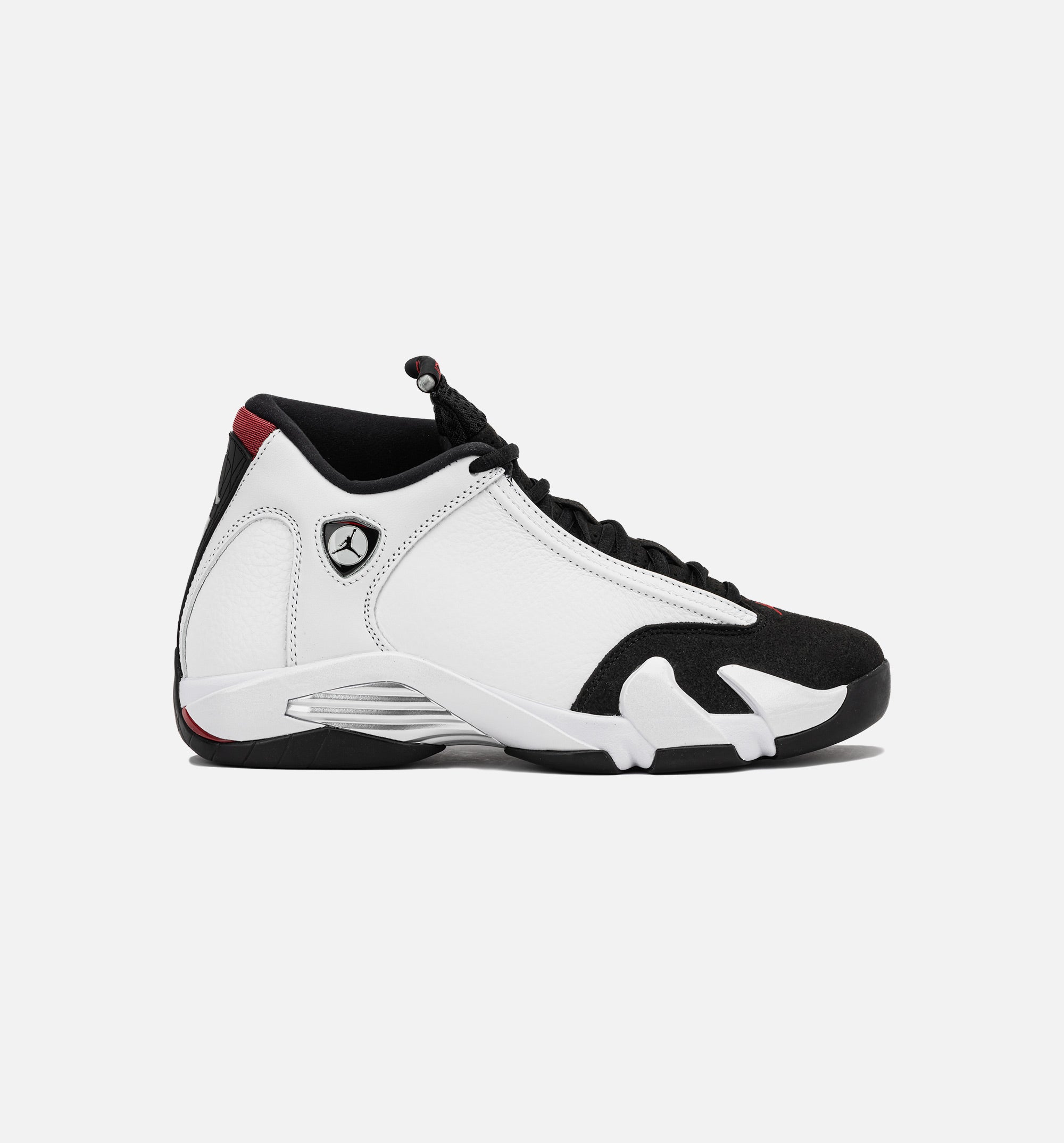 Air Jordan 14 Retro Black Toe Mens Lifestyle Shoe - White/Varsity Red/Black/Silver、mySite、dreamappss