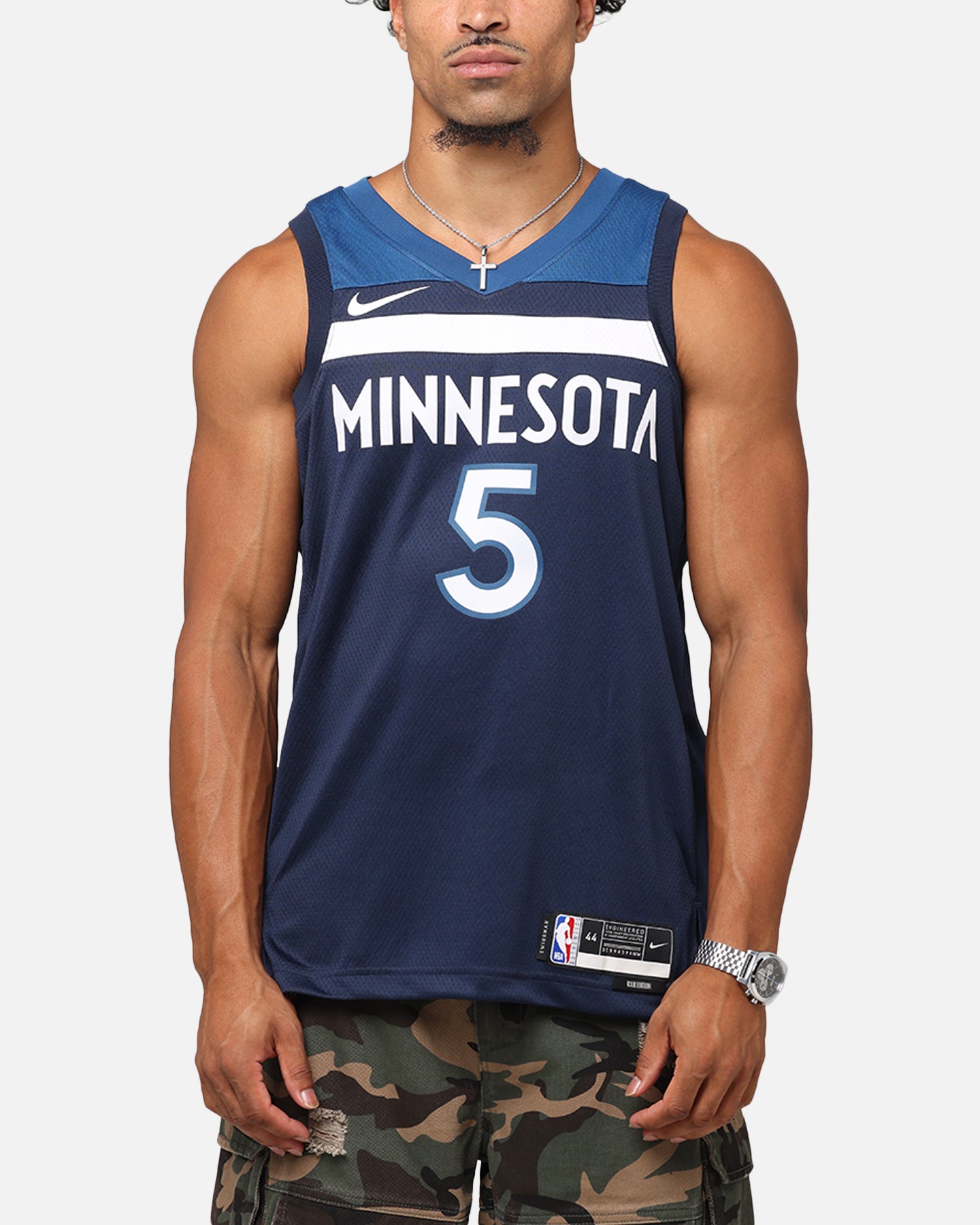 Nike Anthony Edwards Minnesota Timberwolves #5 Icon Edition 2022/23 Nike Dri-Fit NBA Swingman Jersey College Navy、mySite、zt4zffjzw