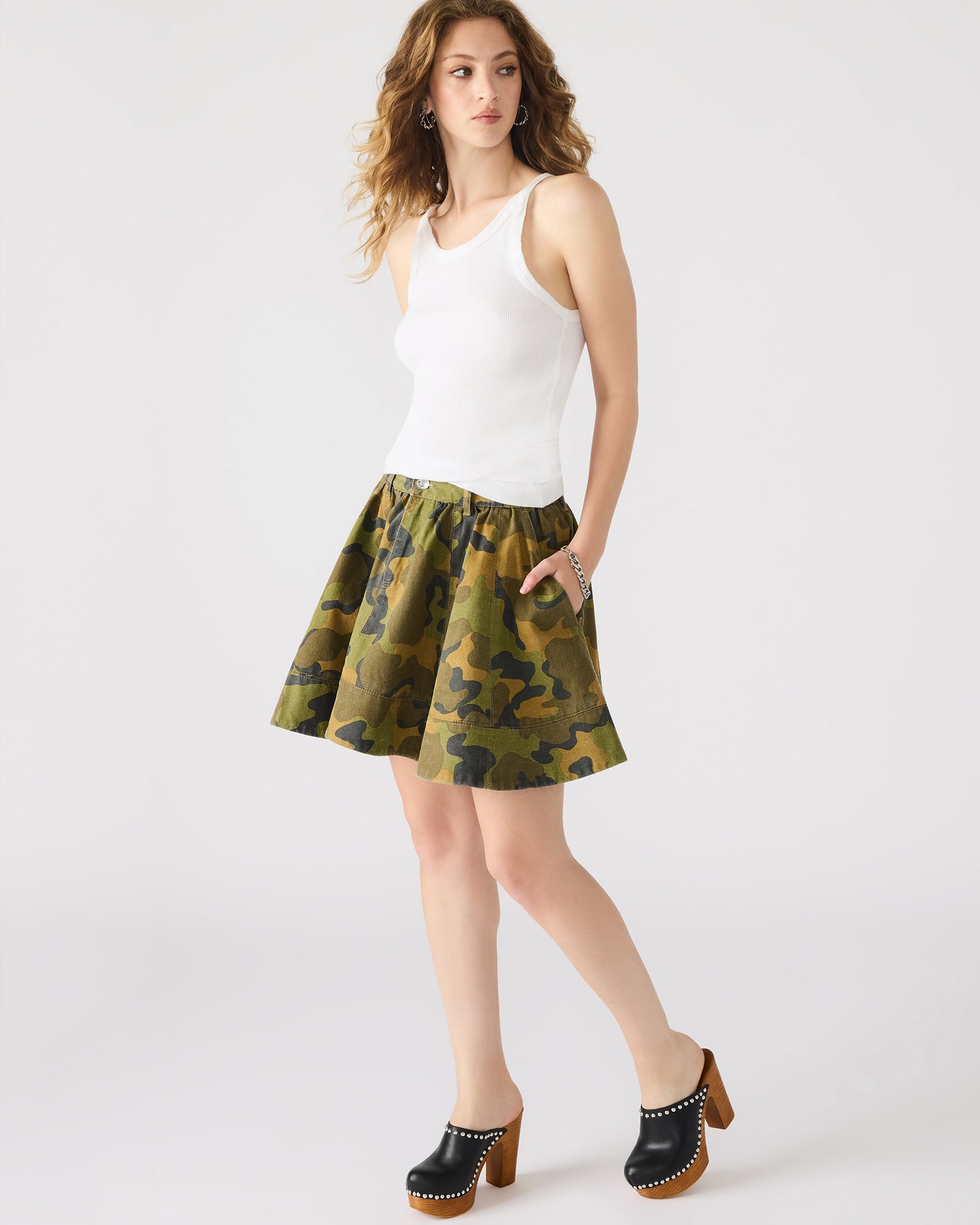 SLOAN SKIRT CAMOUFLAGE、mySite、gtrtttuynbv
