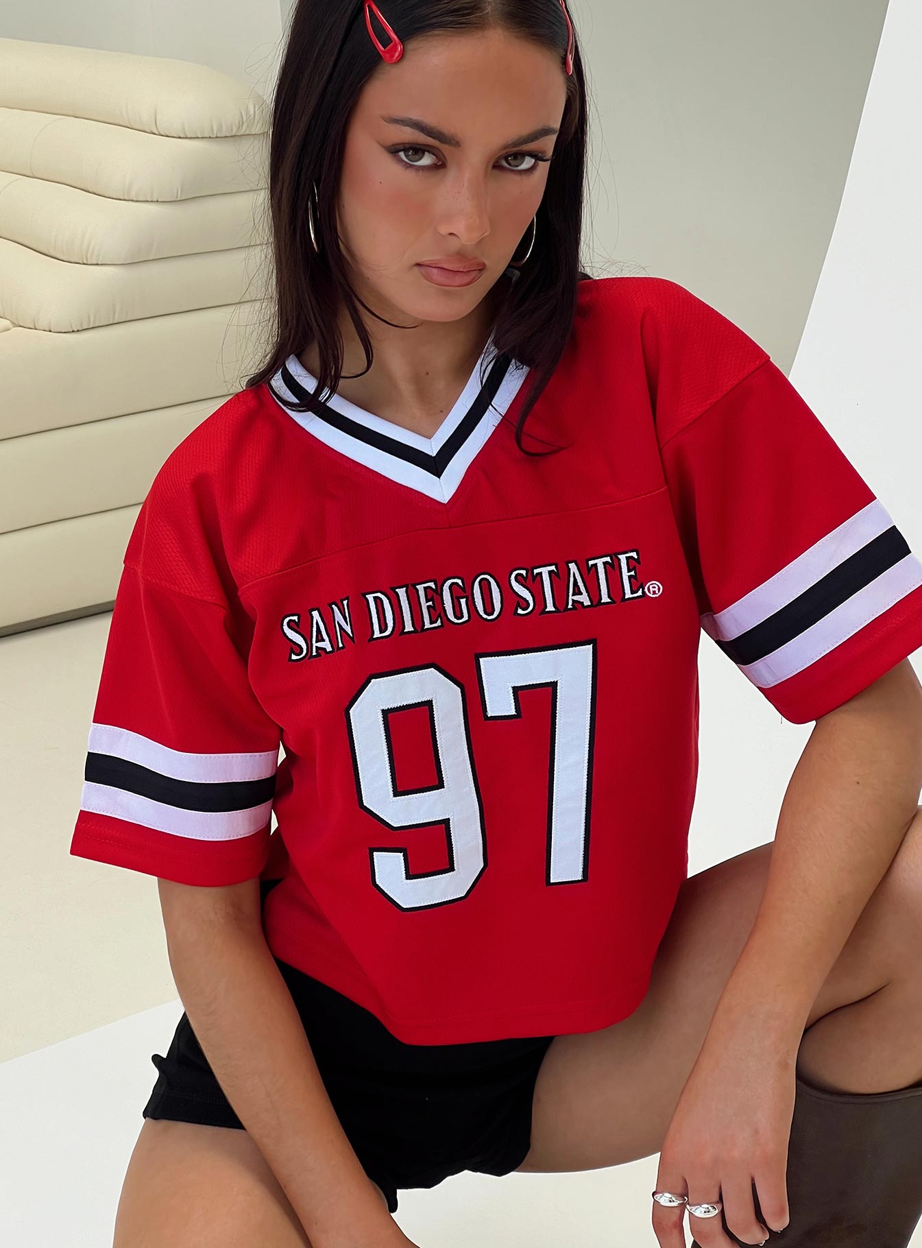 SDSU Football Jersey Red、mySite、solidvoid