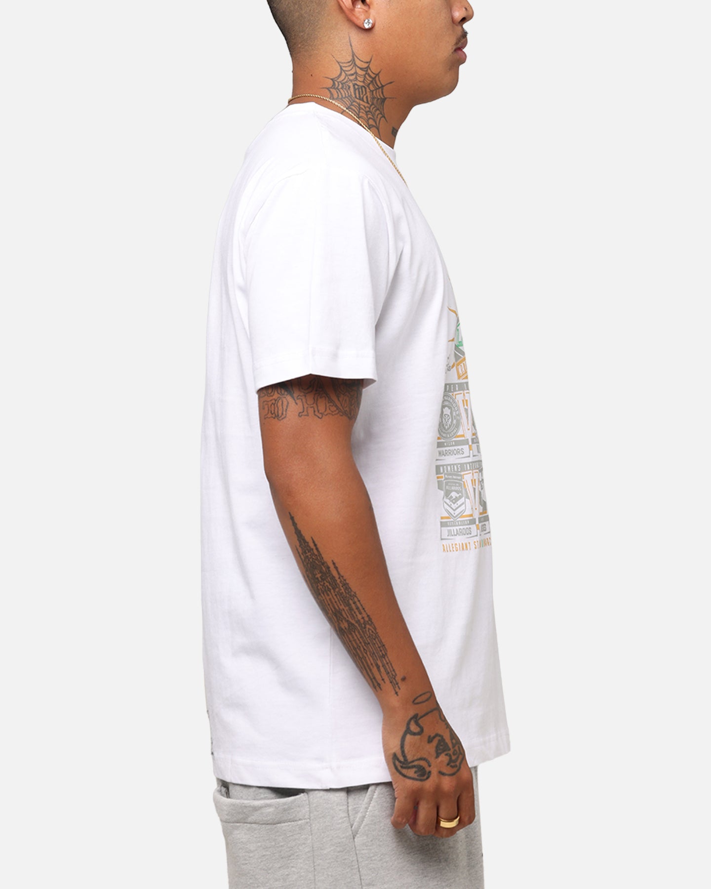 Tidwell NRL 2025 Las Vegas Round Sign T-Shirt White、mySite、zt4zffjzw