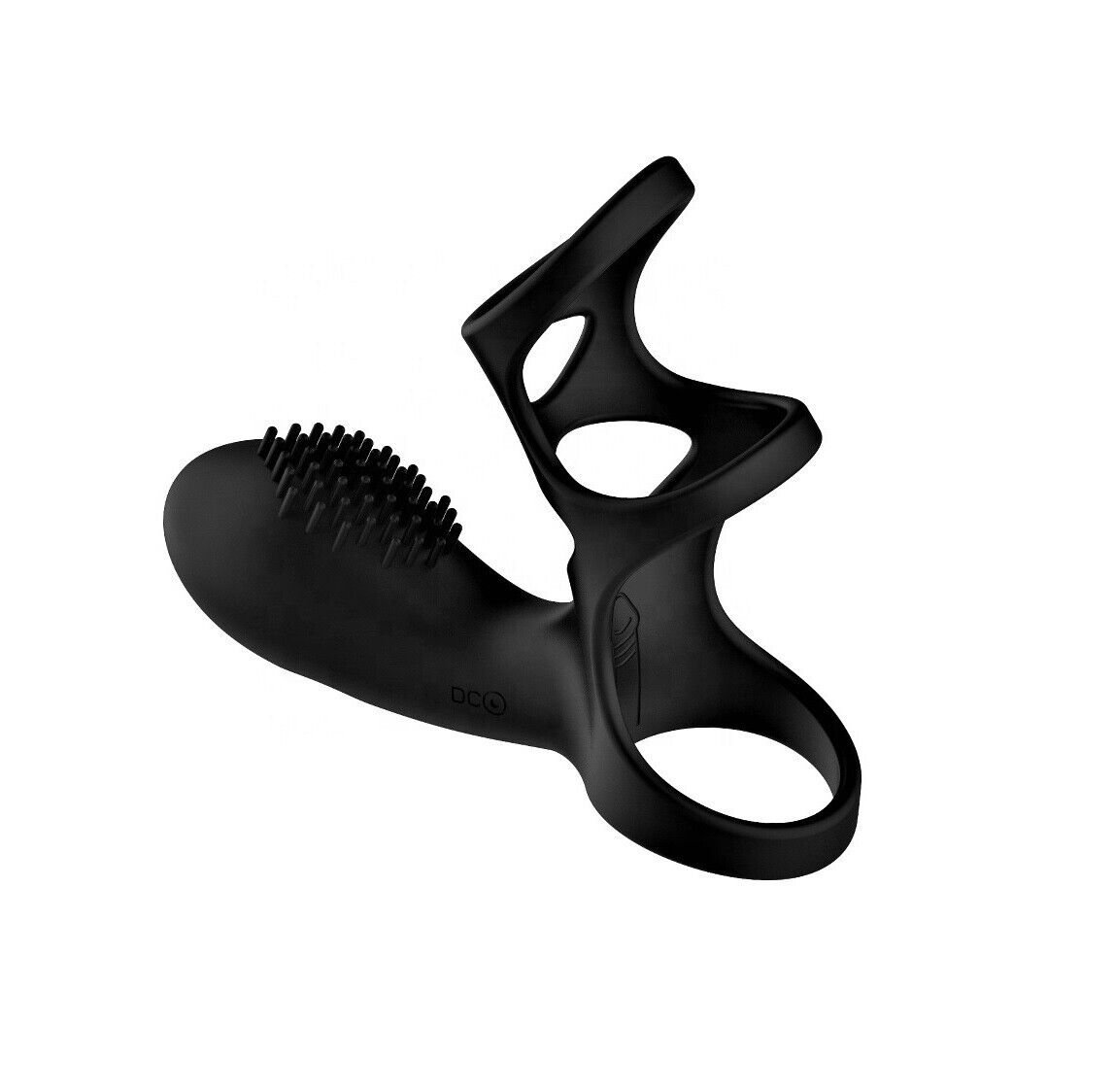 Dual Vibrating Cock Ring | Clitoral Stimulation | Penis Sleeve | Remote Control | USB、mySite、bottomscart