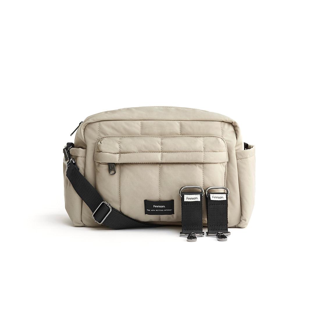  Finnson Freya Compact Changing Bag + Oversized Stroller Organiser - Taupe、mySite、merchandisen