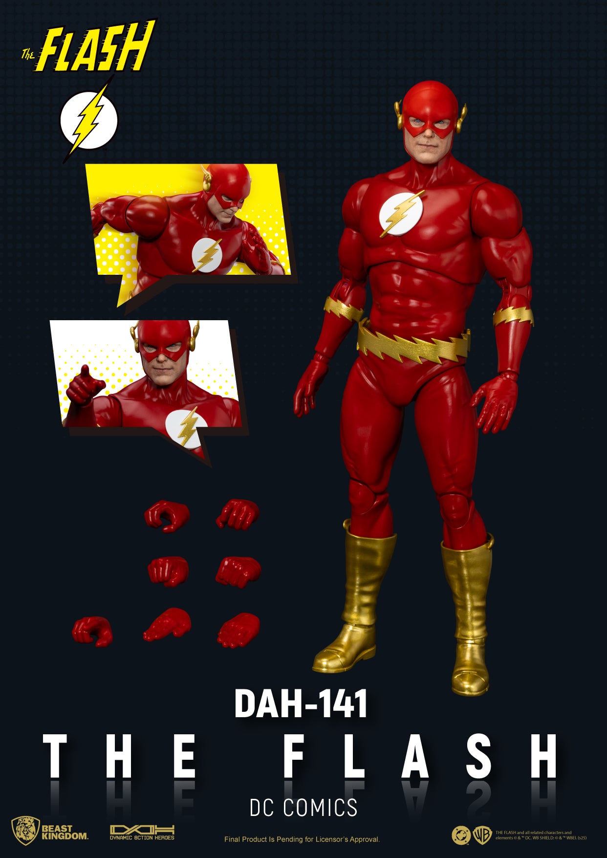 DC Comics Dynamic 8ction Heroes DAH-141 The Flash、mySite、hgirdovlk