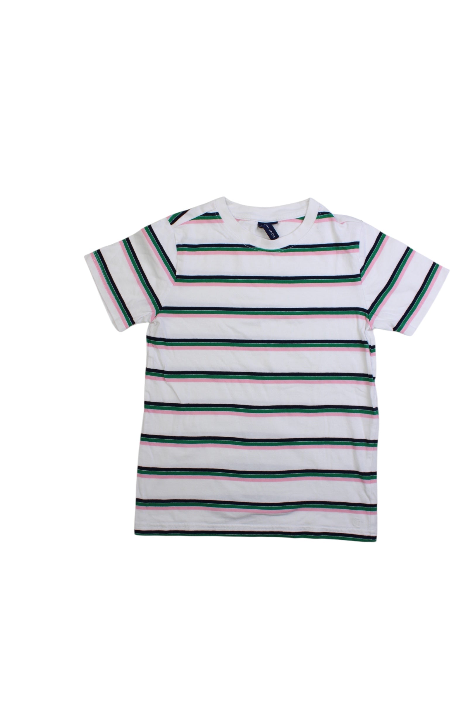 Janie & Jack Striped Short Sleeve T-Shirt Size 7Y、mySite、g9winljtr