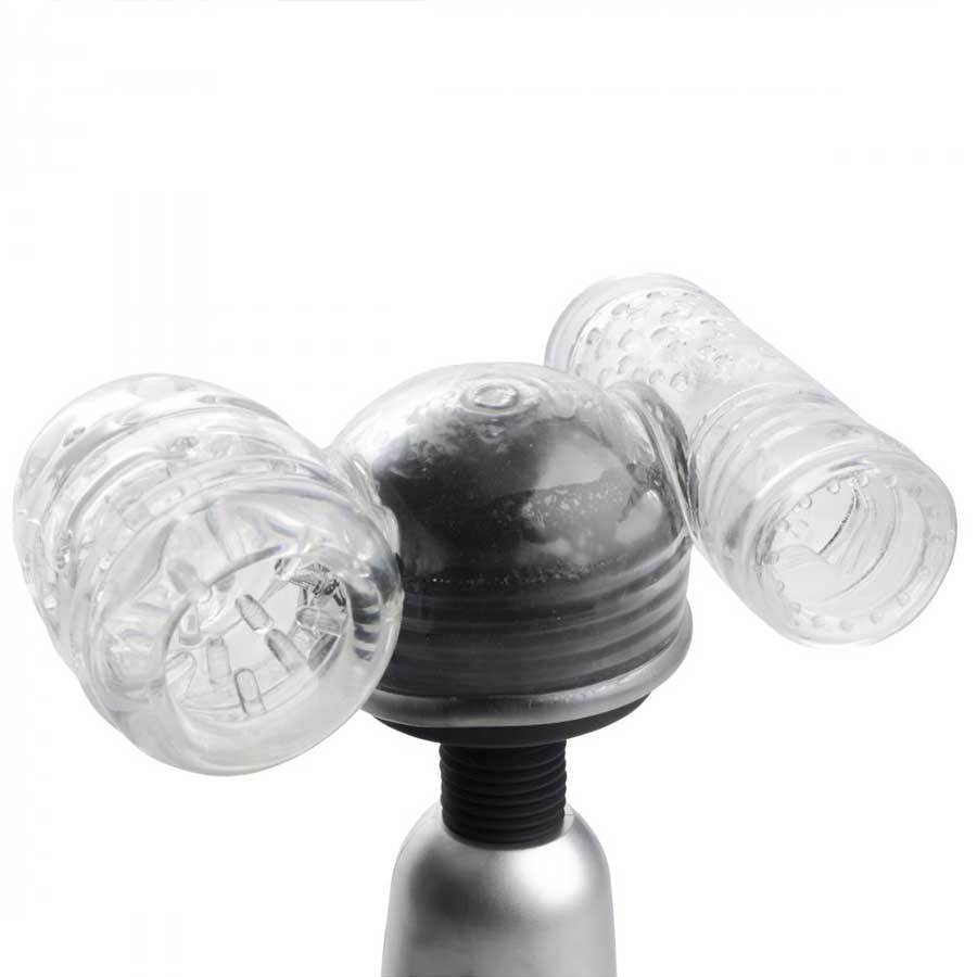 2 in 1 Male Masturbator Tube Stroker Attachment For Magic Wand、mySite、bottomscart