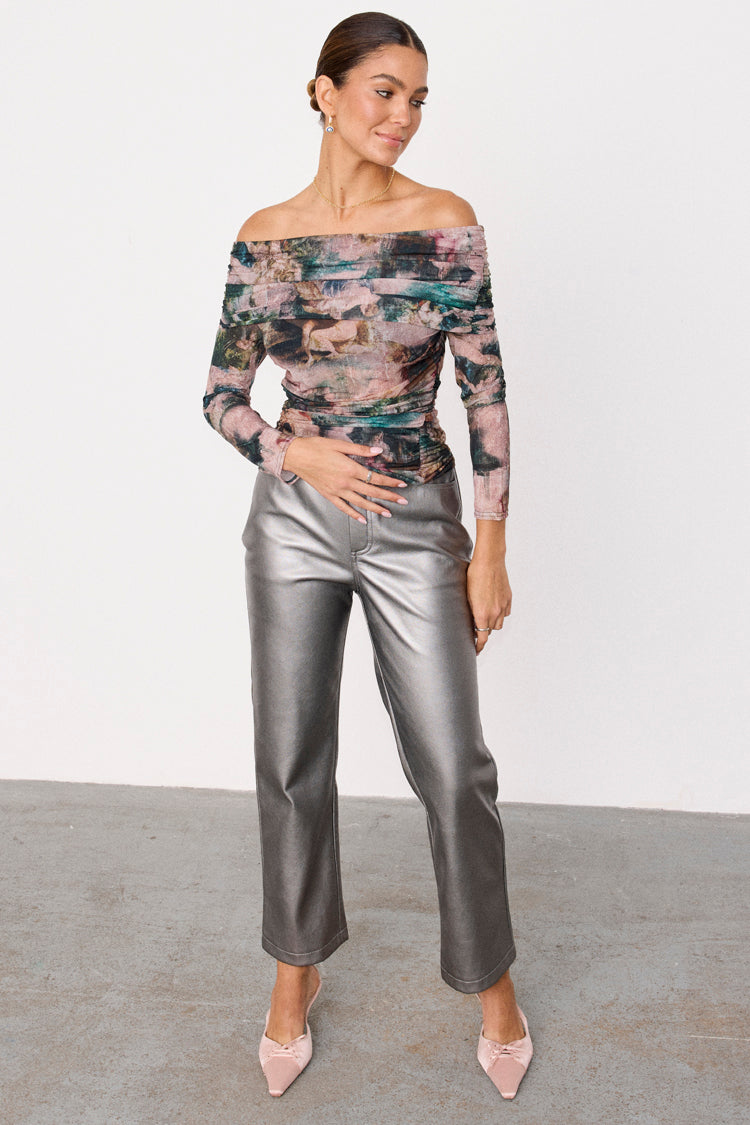 Romantic Diaz Mesh Top、mySite、solidvoid