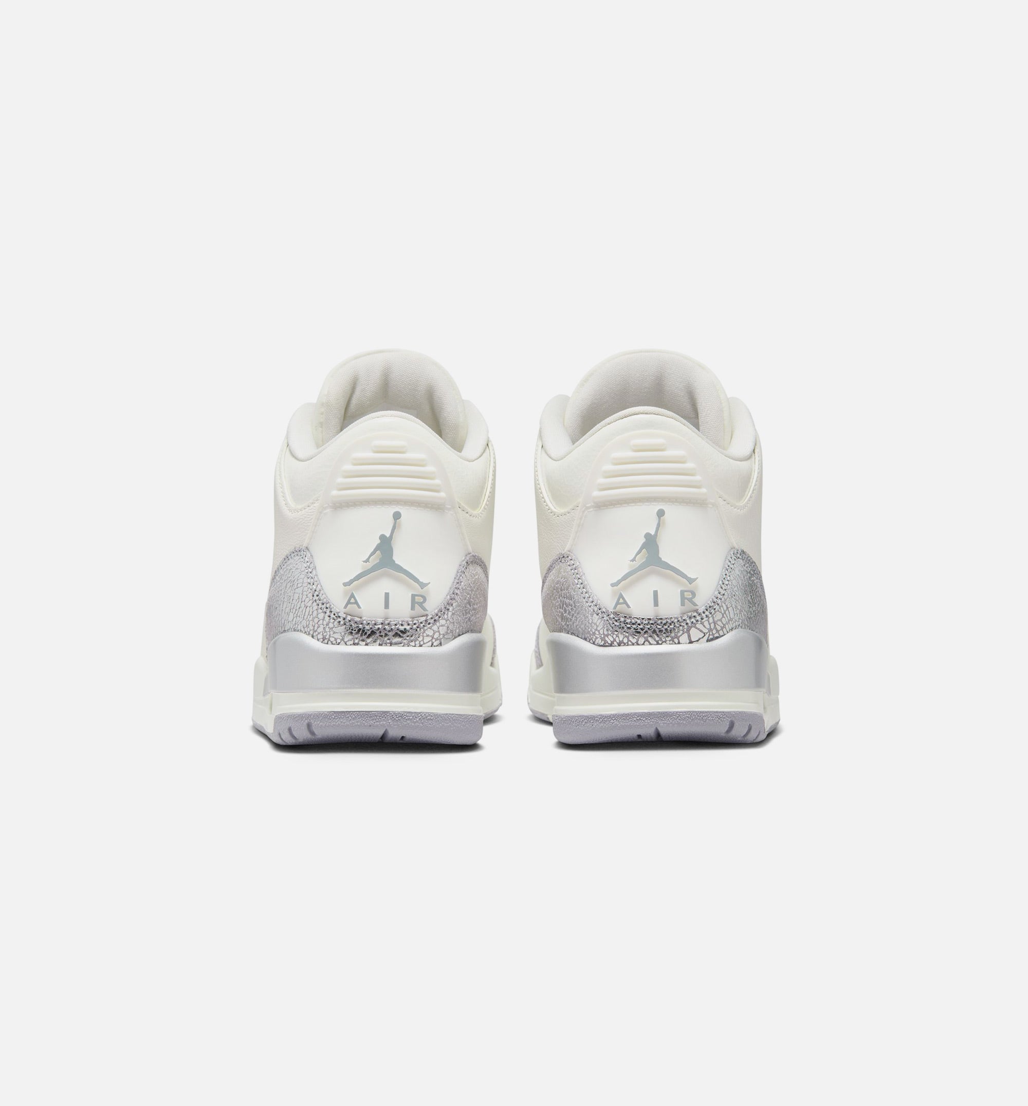 Air Jordan 3 Sail Cement Womens Lifestyle Shoe - Sail/Cement Grey/Metallic Silver Free Shipping、mySite、dreamappss