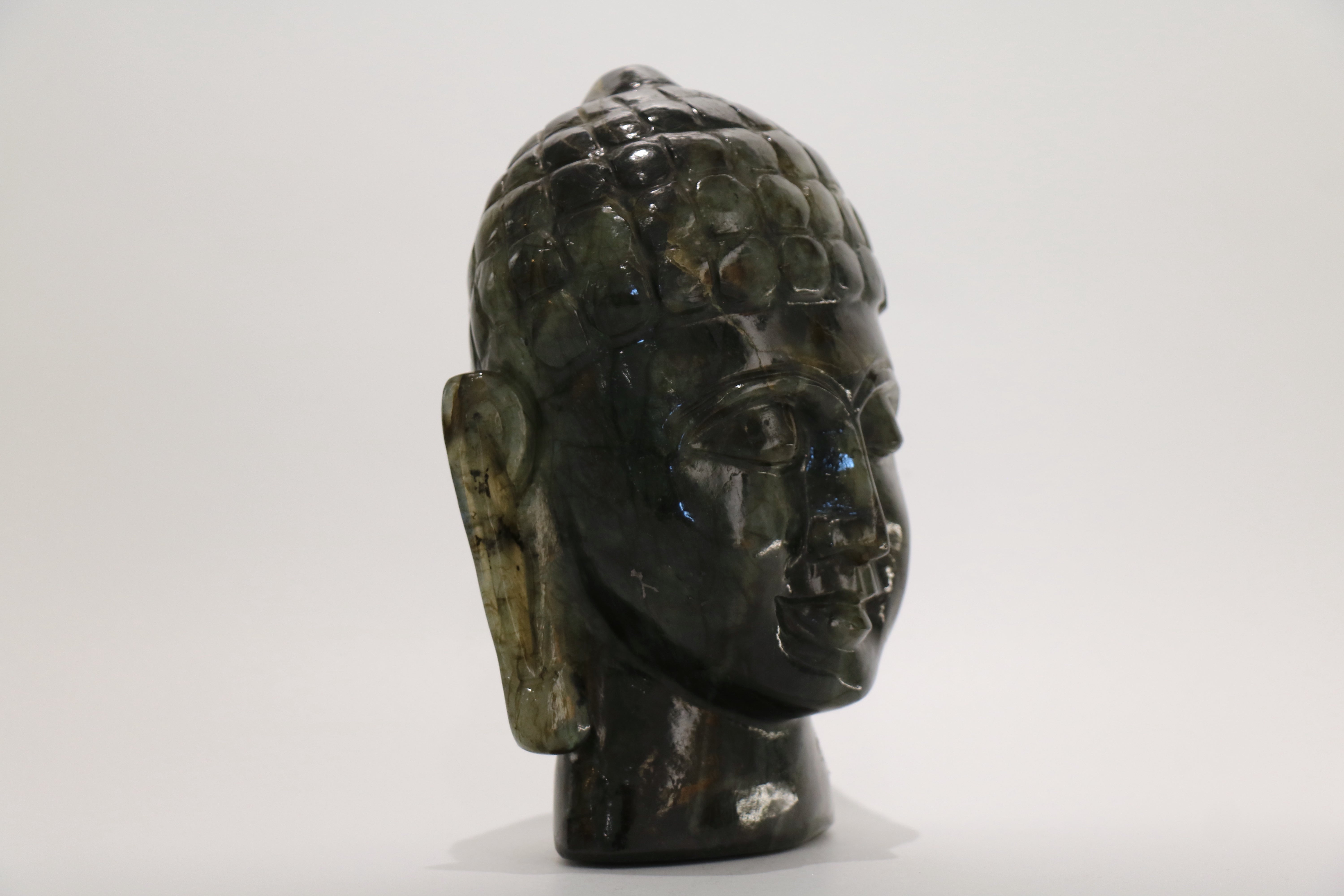 Buddha Head - Labradorite (20 cm)、mySite、topwebapps