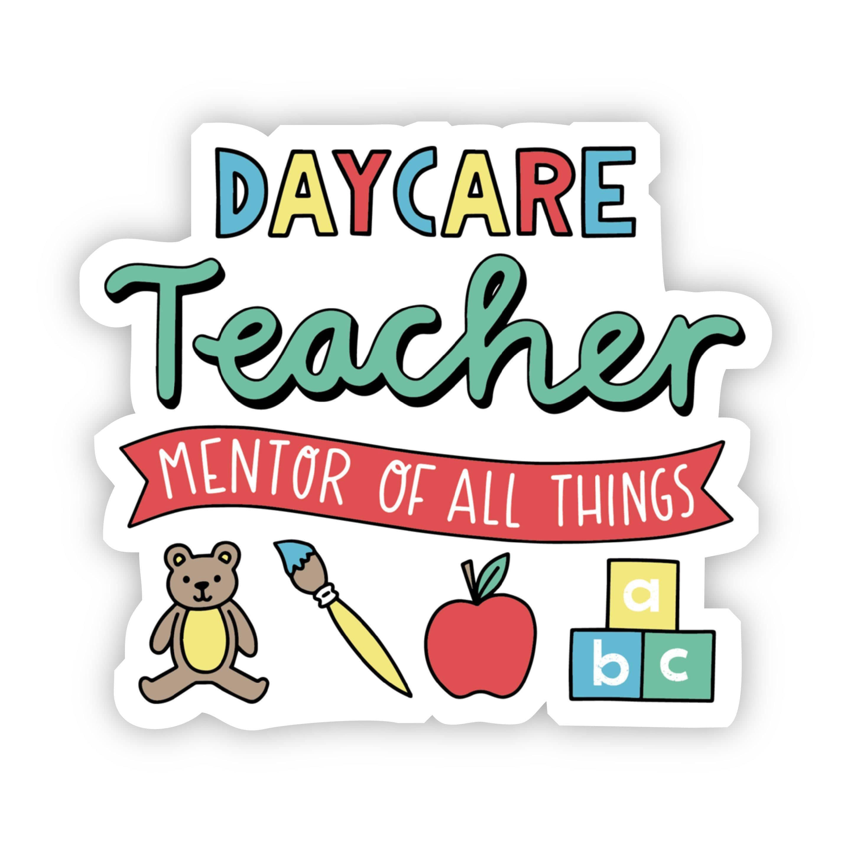  Daycare Teacher Sticker、mySite、elrpsem3k