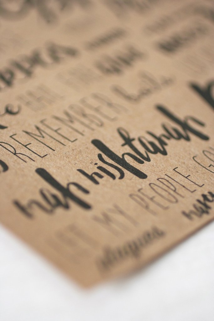 Pesach Word Play Passover Dining Papers, Set of 10、mySite、topwebapps