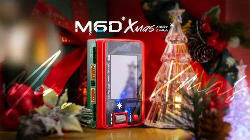 ToolkitRC M6D 500W 15A 1-6S DC Dual Smart Charger (Christmas Edition)