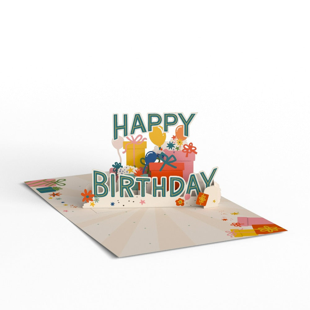 Whimsical Birthday Box Set (Assorted 12-Pack): Paperpop® Card、mySite、solidvoid
