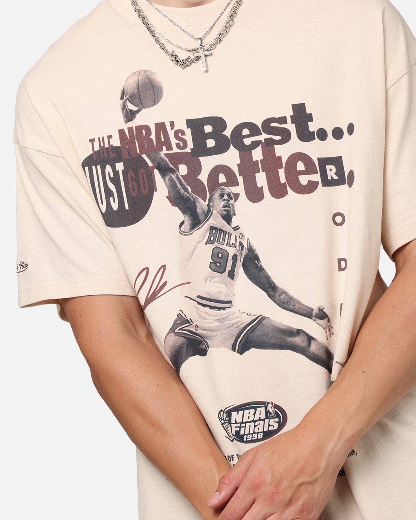 Mitchell & Ness Chicago Bulls Greatest Team T-Shirt Pink、mySite、zt4zffjzw