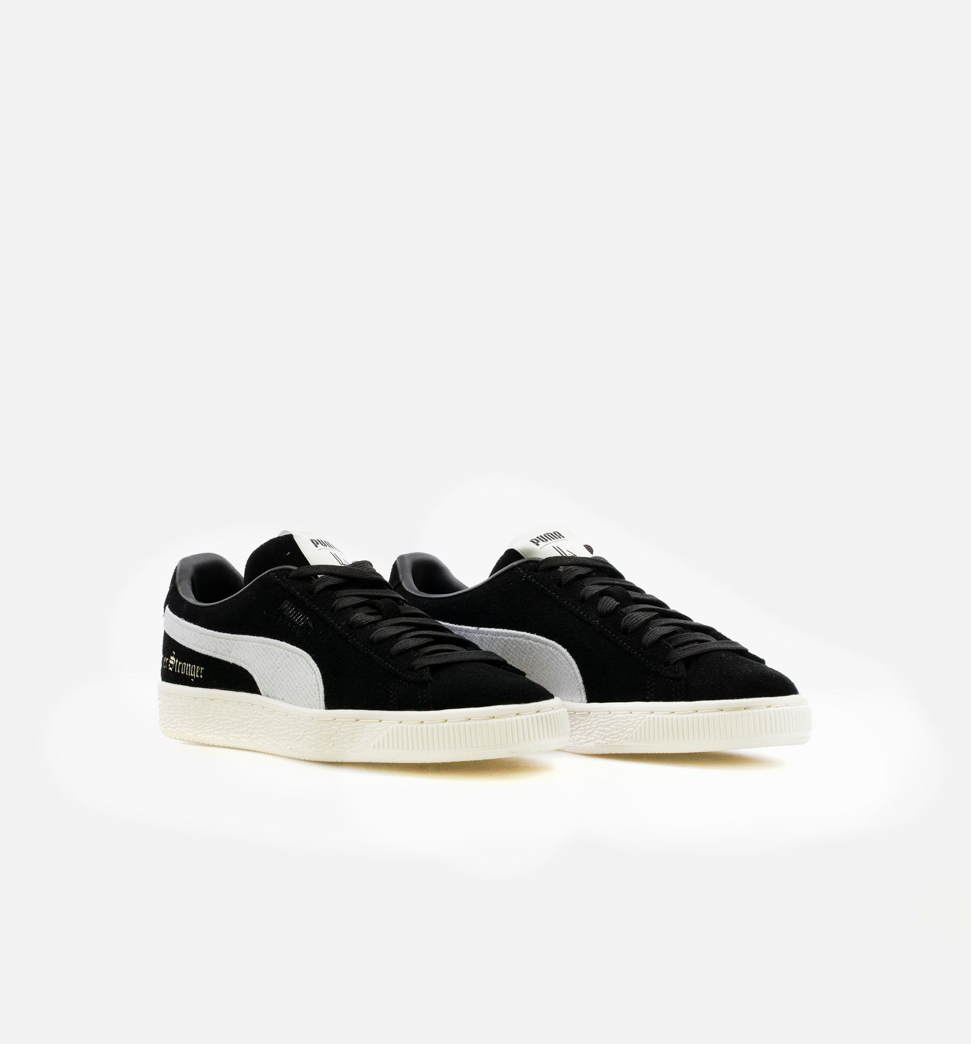 Forever Stonger Suede X Lauren London Womens Lifestyle Shoe - Black/White、mySite、dreamappss