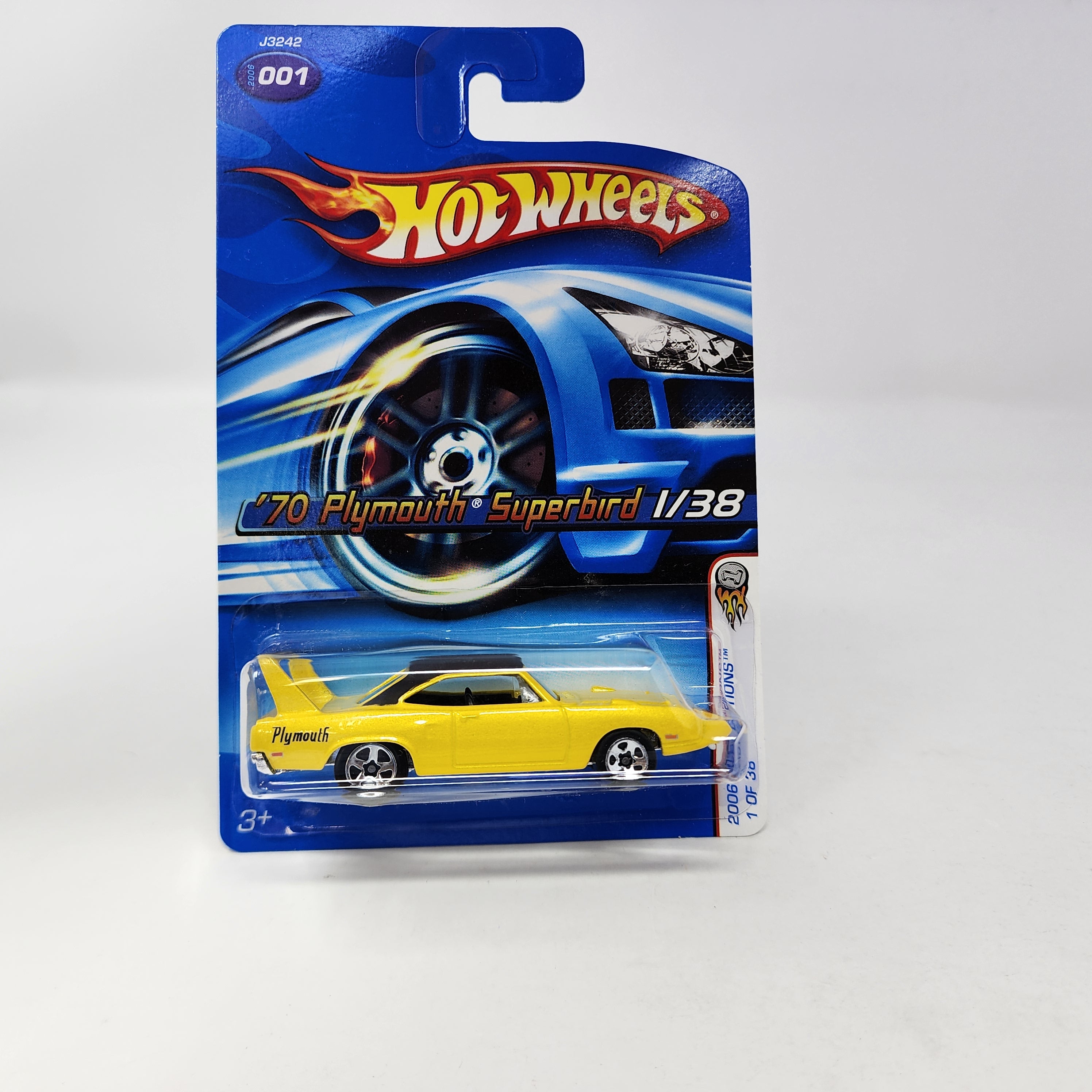 '70 Plymouth Superbird #1 * 5sp Rims Rare * Hot Wheels 2006、mySite、hgirdovlk