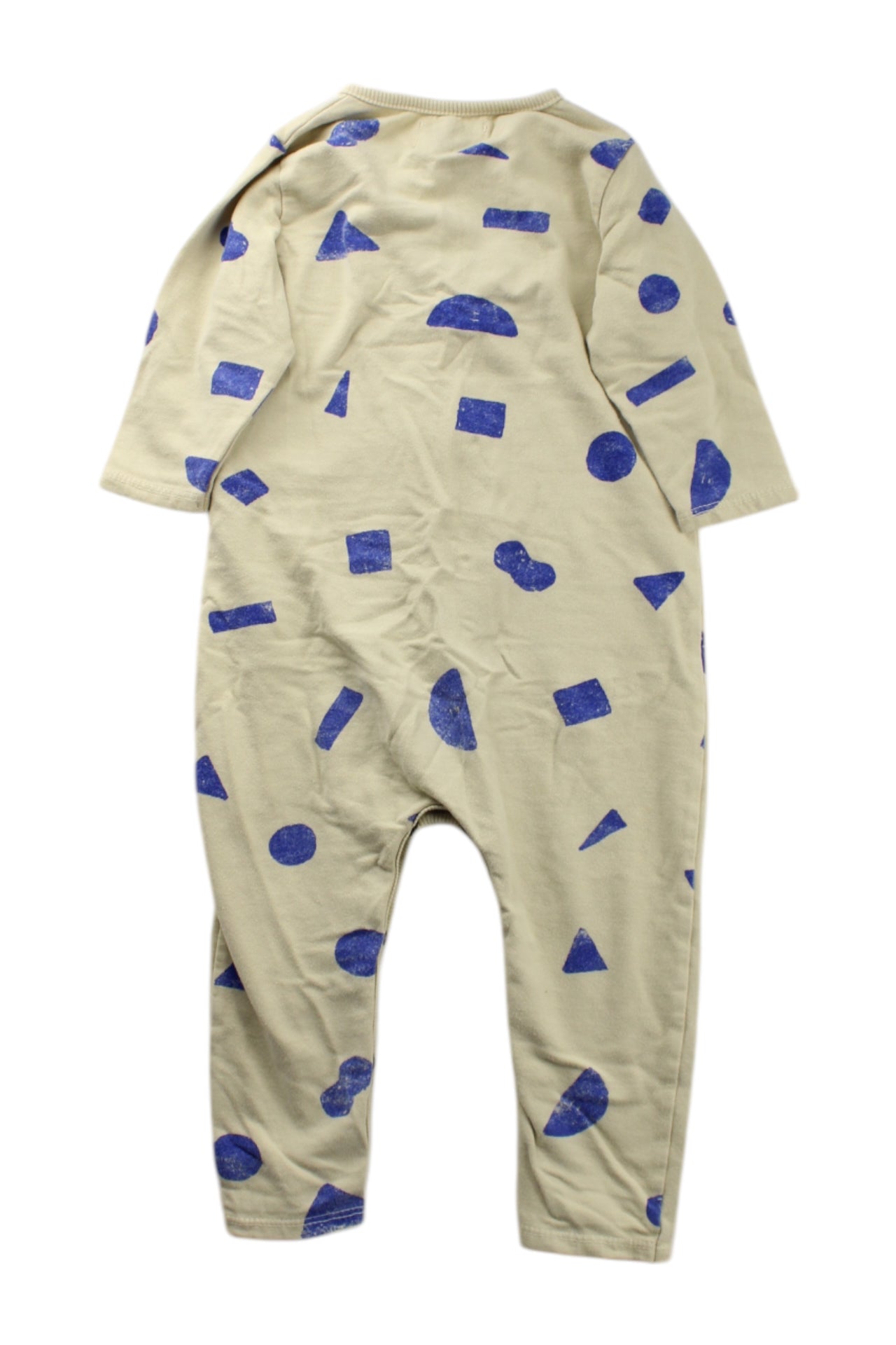 Bobo Choses Geometric Print Long Sleeve Romper 6-12M、mySite、g9winljtr