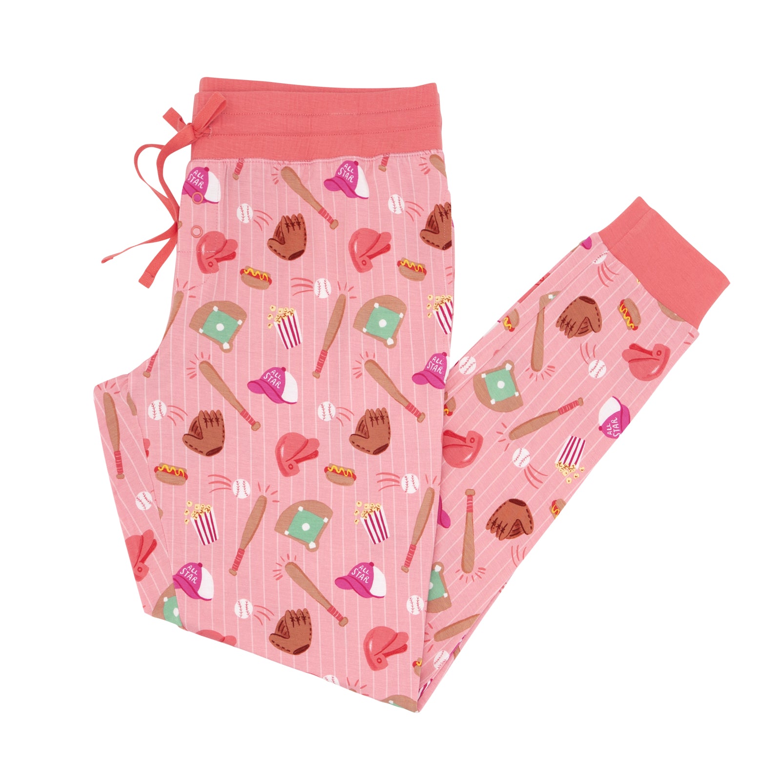 Pink All Stars Women's Pajama Pants、mySite、g9winljtr