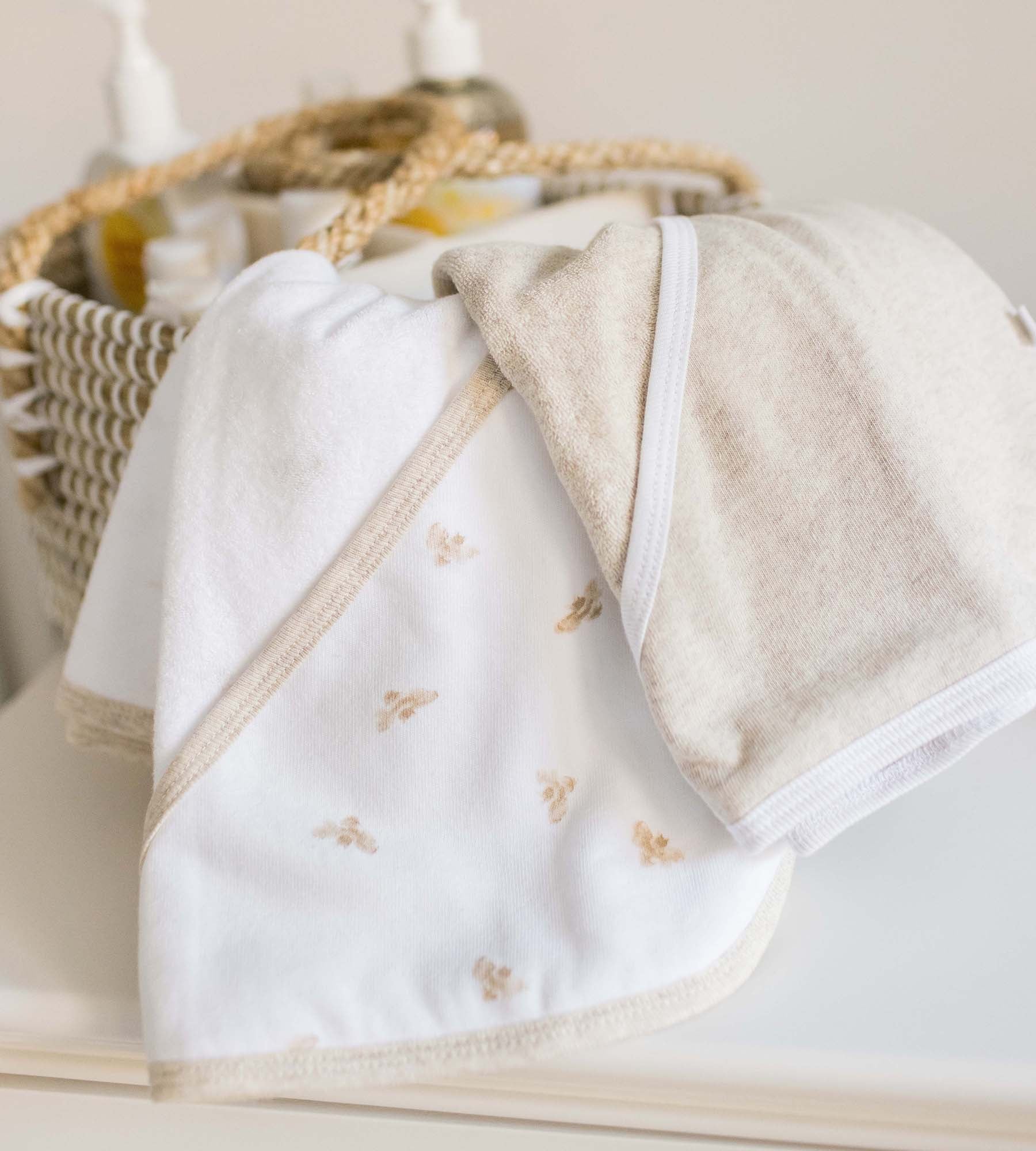 Golden Bee Organic Knit Terry Towels Set of 2、mySite、g9winljtr