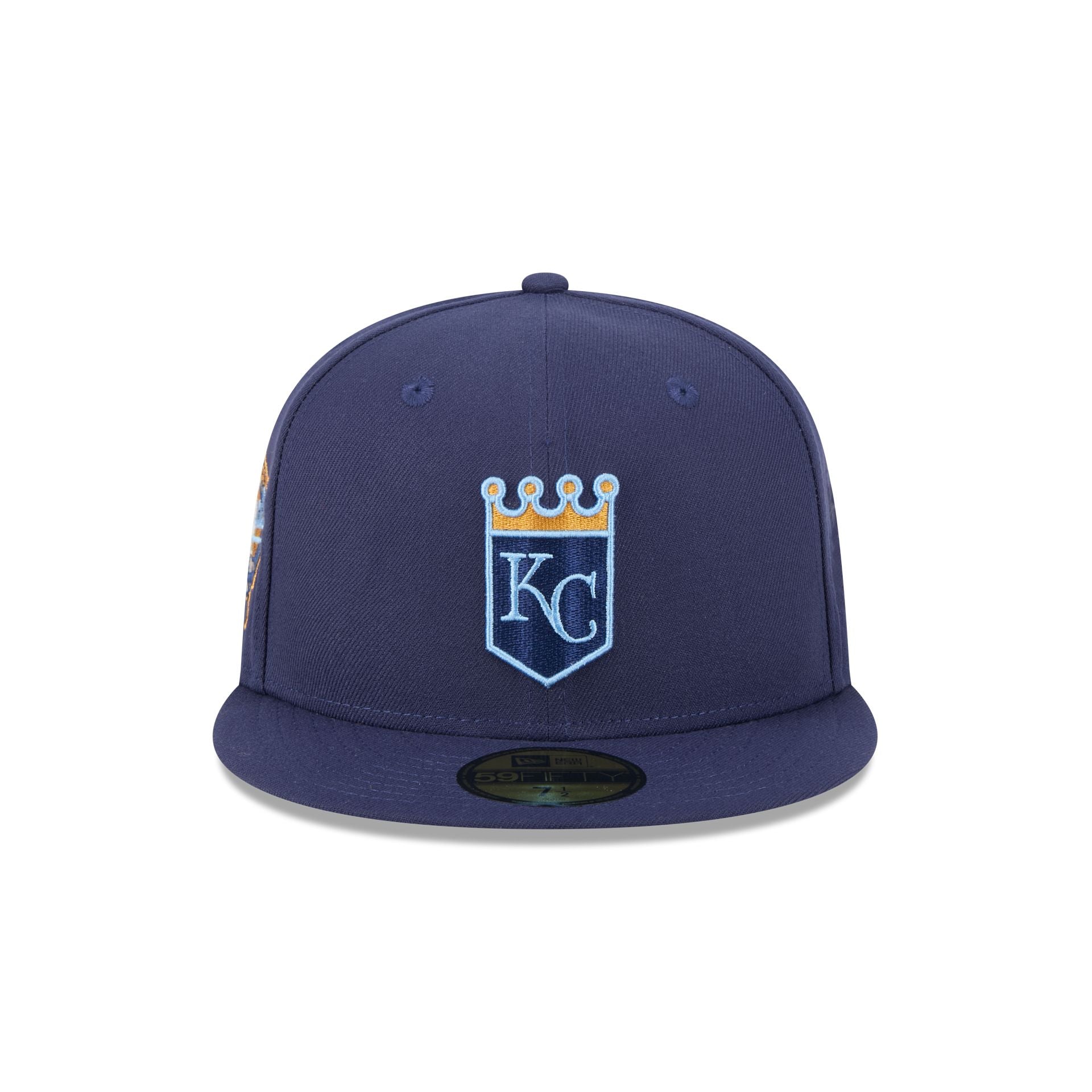 Kansas City Royals Blue Tartan 59FIFTY Fitted Hat、mySite、vikingsvslions
