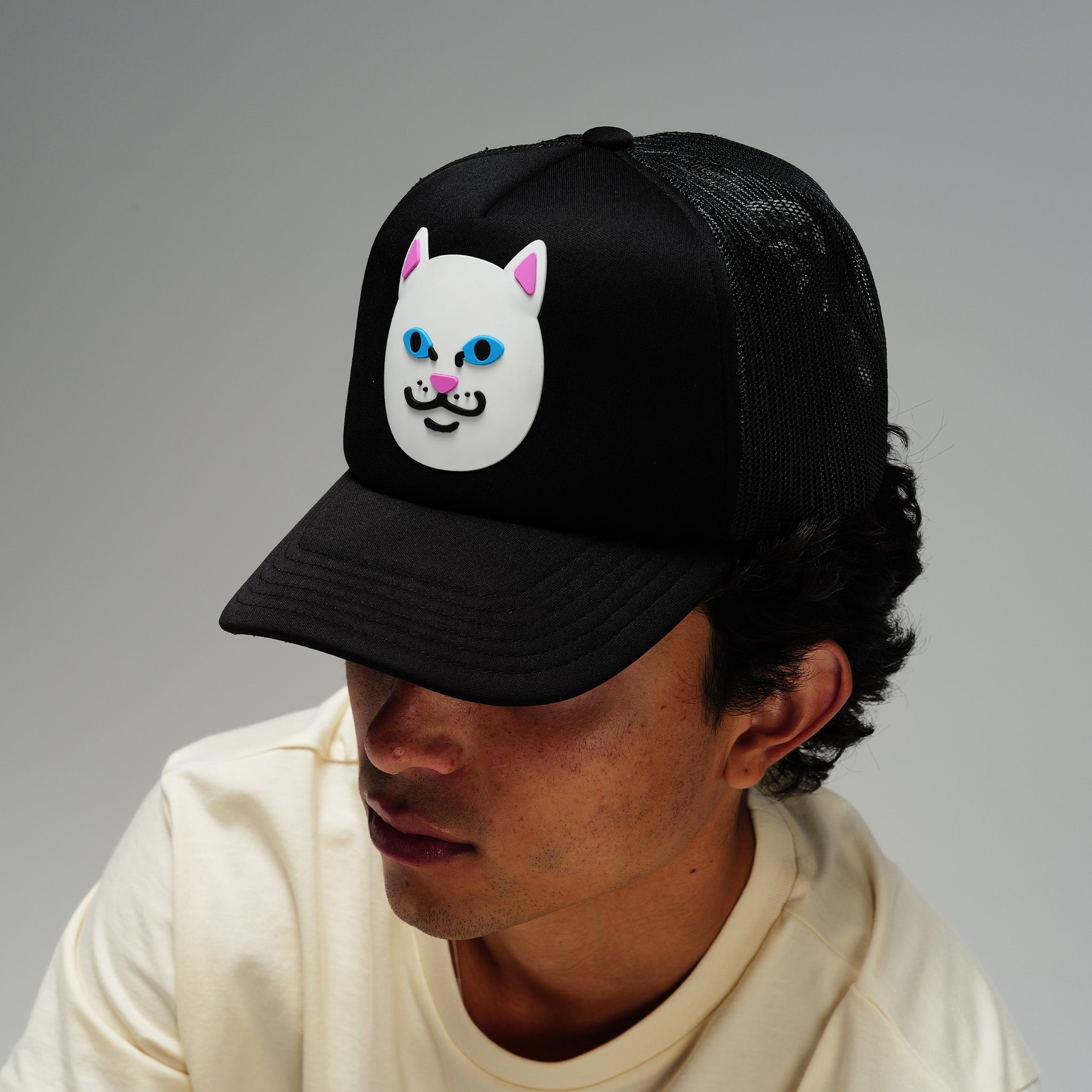  Casetify x Ripndip Nermal Trucker Hat (Black)、mySite、merchandisen