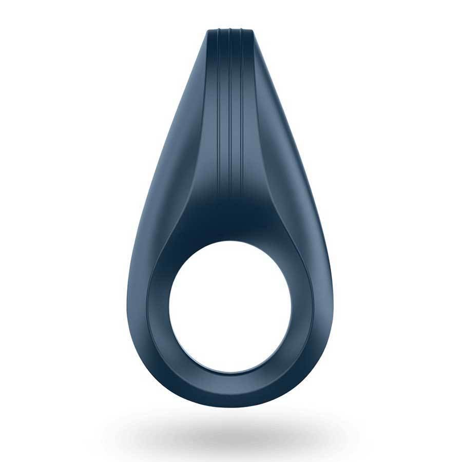 Satisfyer Plus Vibration Blue Silicone Cock Ring Couples Rechargeable Sex Toy、mySite、bottomscart