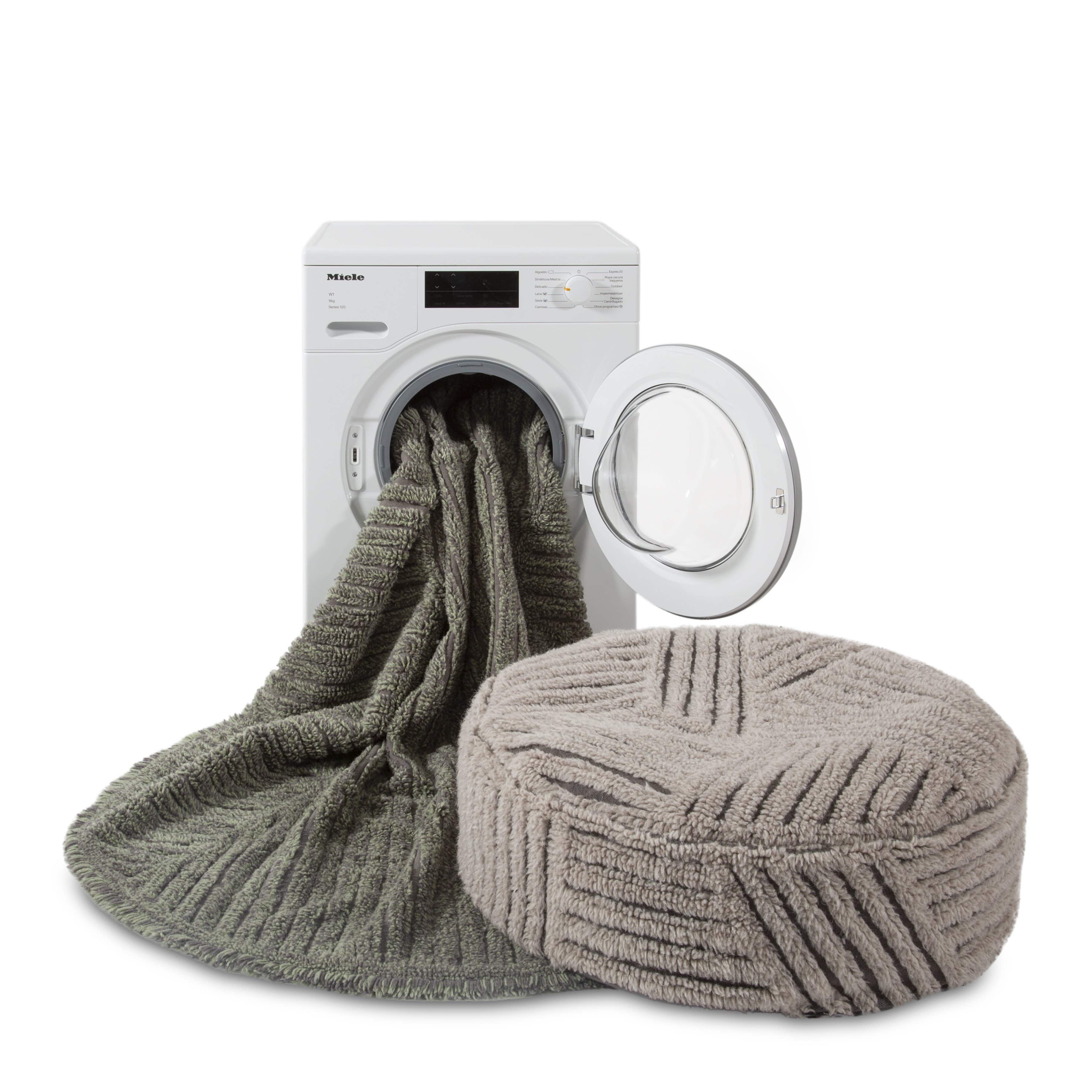 Fields Wool Washable Pouffe、mySite、gigharbornorthrealestate