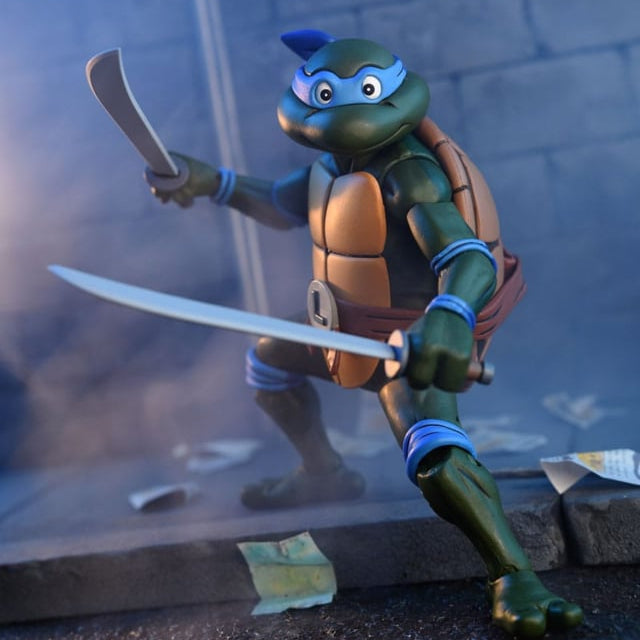 NECA Teenage Mutant Ninja Turtles Pizza Club Leonardo (Cartoon Version)、mySite、hgirdovlk