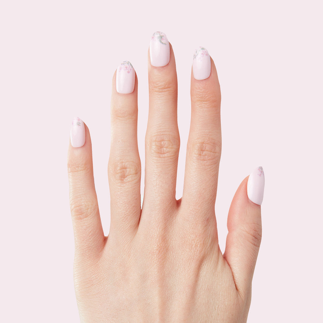 Faded Florals - Press-On | Short | Round、mySite、solidvoid