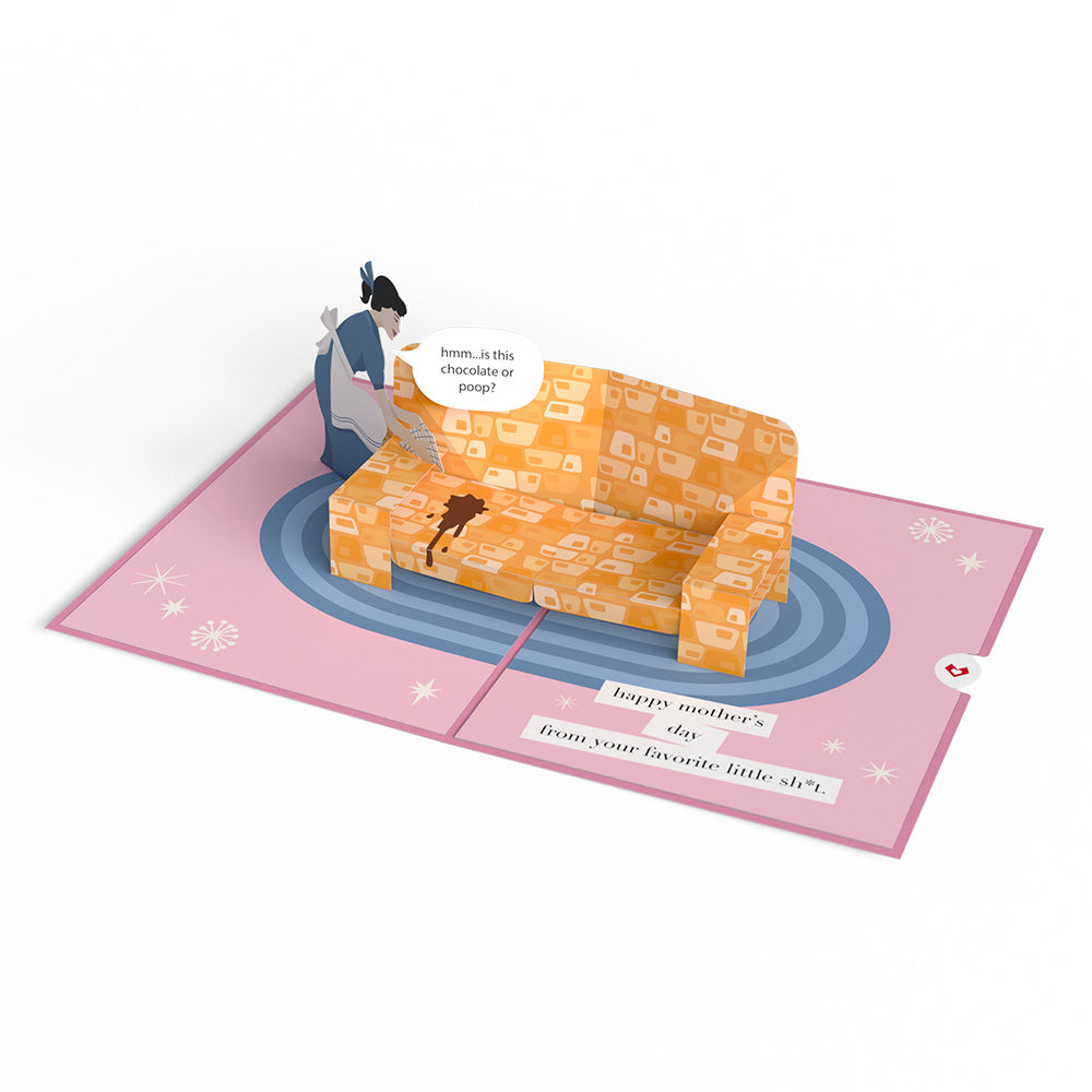 Happy Mother's Day From Your Favorite Little Sh*t Pop-Up Card、mySite、solidvoid