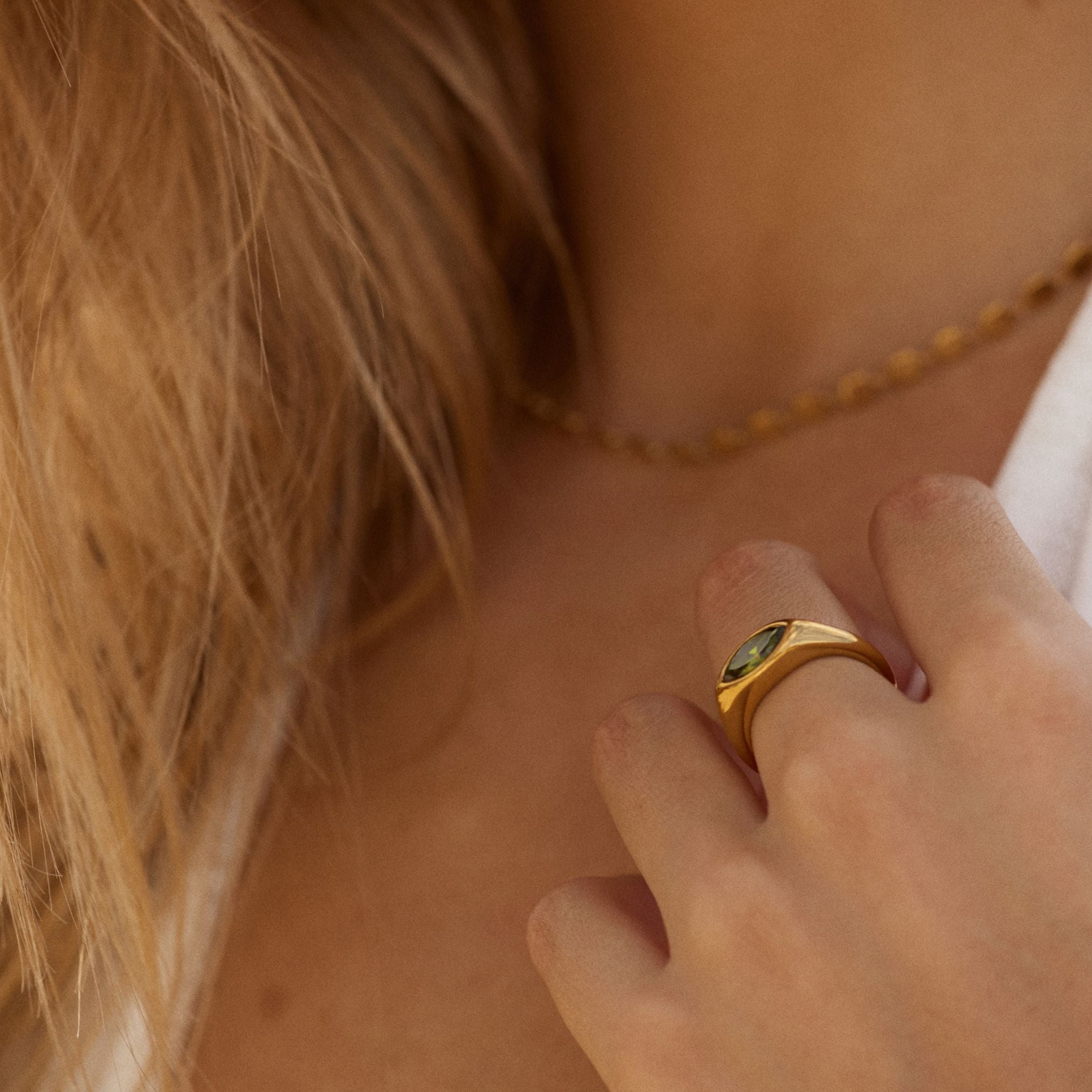 Green Signet Ring、mySite、hinf8tx79