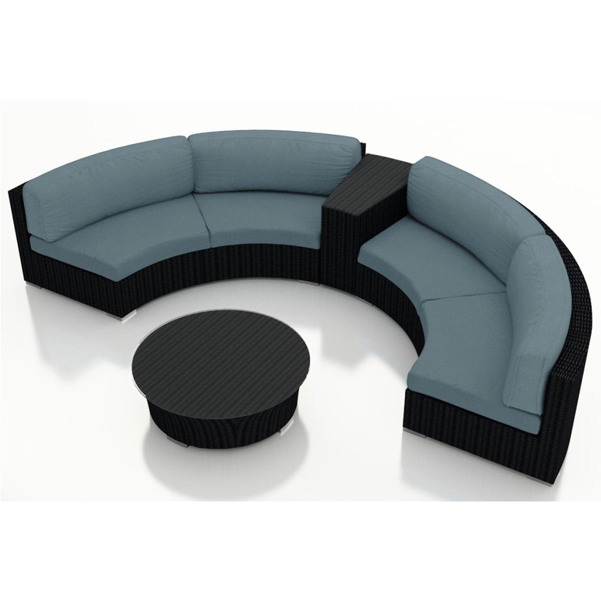 Urbana 4 Piece Curve Sectional Set、mySite、neckold
