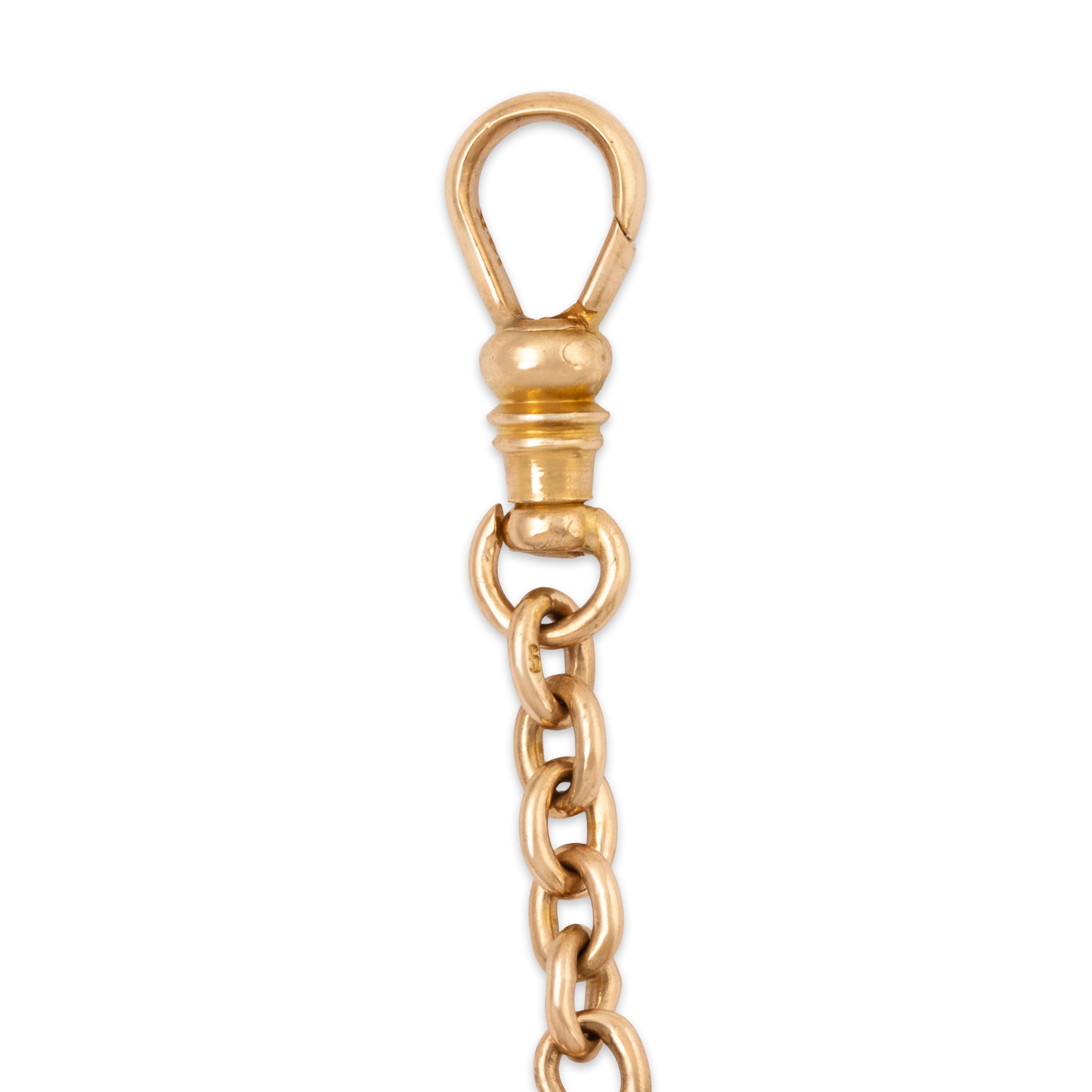 Antique Art Nouveau 14k Yellow Gold Large Blooming Peonies Watch Fob Pendant、mySite、hinf8tx79