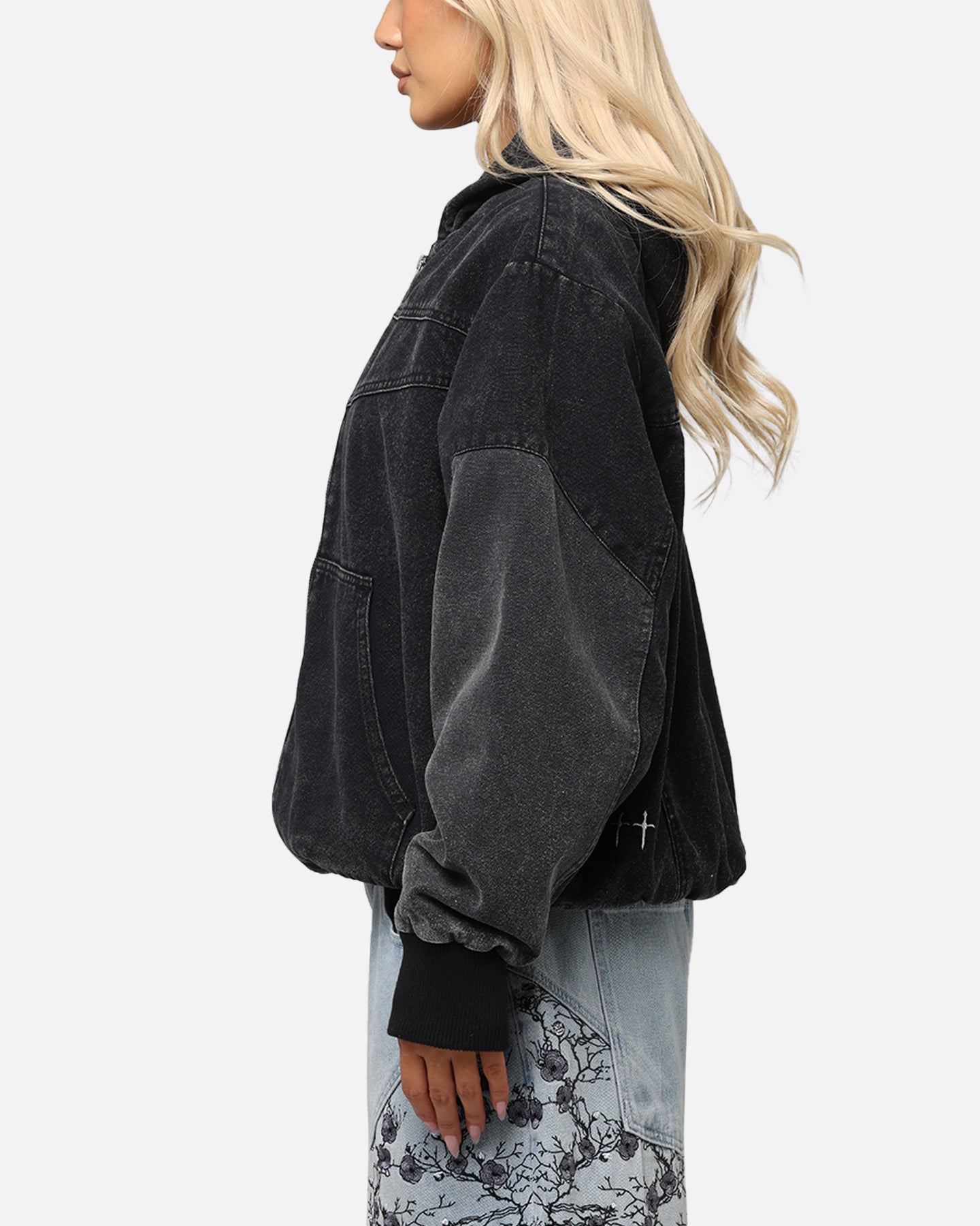 Saint Morta Hooded Workwear Jacket Black/Grey、mySite、zt4zffjzw