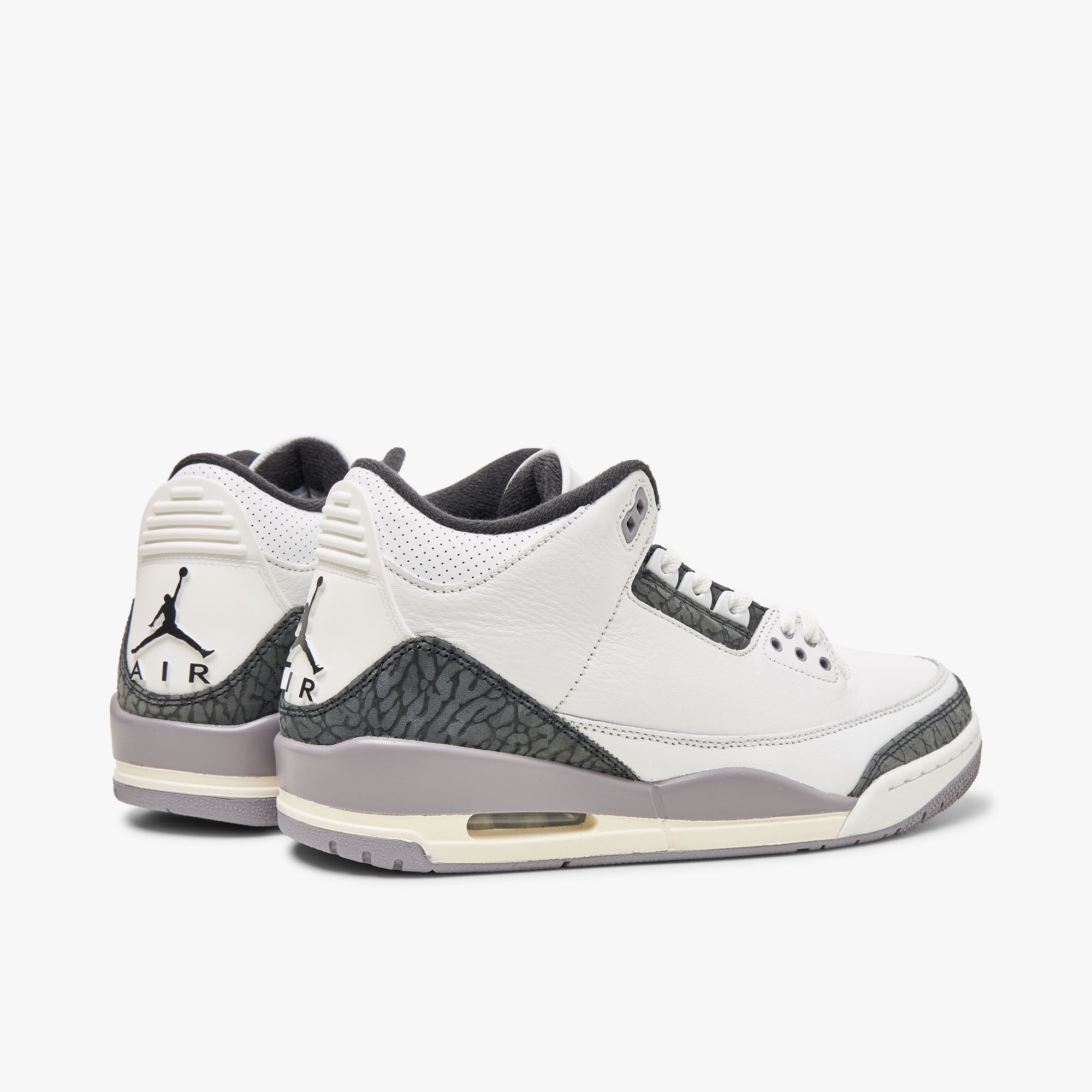  Jordan 3 Retro Summit White / Fire Red - Cement Grey、mySite、merchandisen