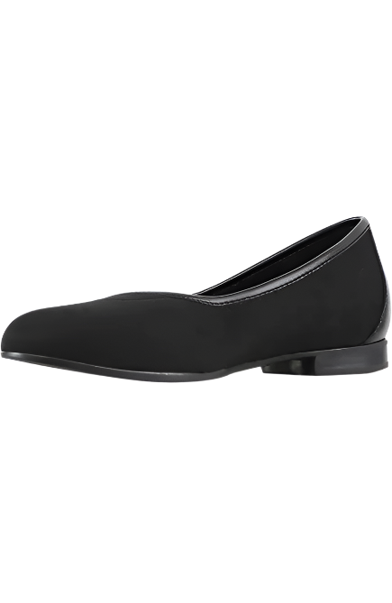  Munro Women's Emerald Envelope Flat - Black Leather、mySite、preschool7hills