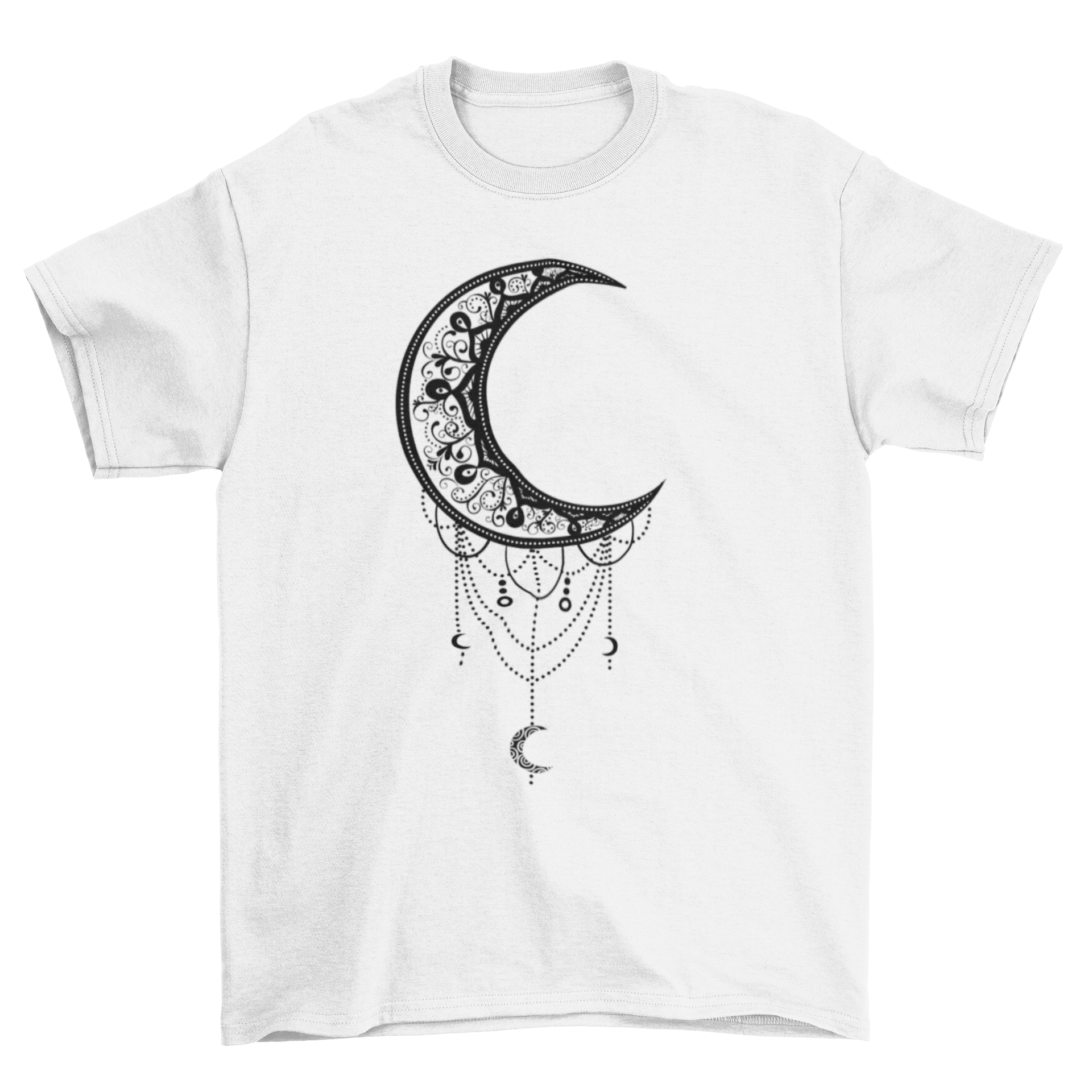 Illustrated Moon T-Shirt、mySite、camillekostekn