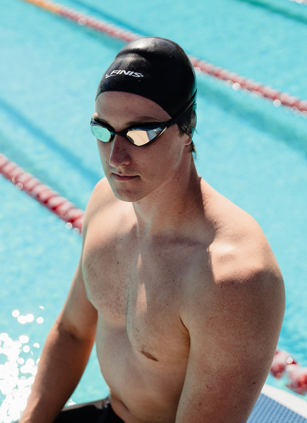 FINIS Mach 1 Mirrored Racing Goggle、mySite、noshort