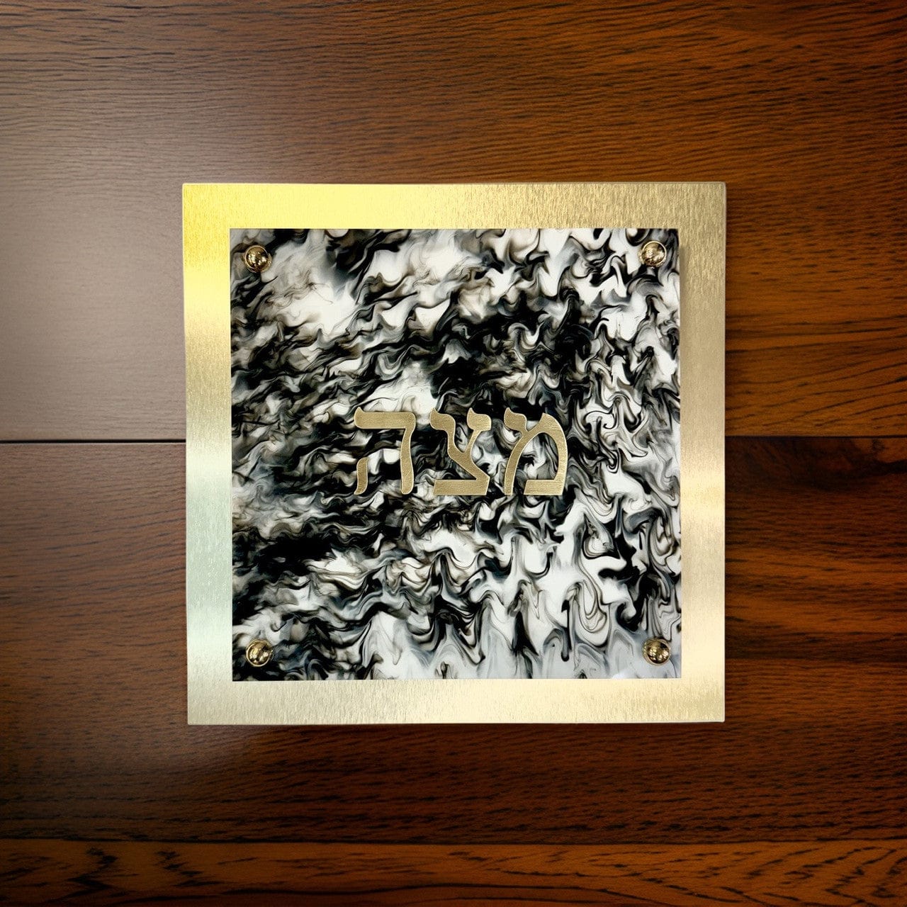 Marbled Passover Matzah Plate by Joy Stember、mySite、topwebapps