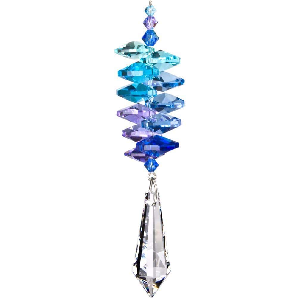 Crystal Cascades- Moonlight Blue & Rainbow Sun Catchers Rainbowmakers、mySite、g9winljtr