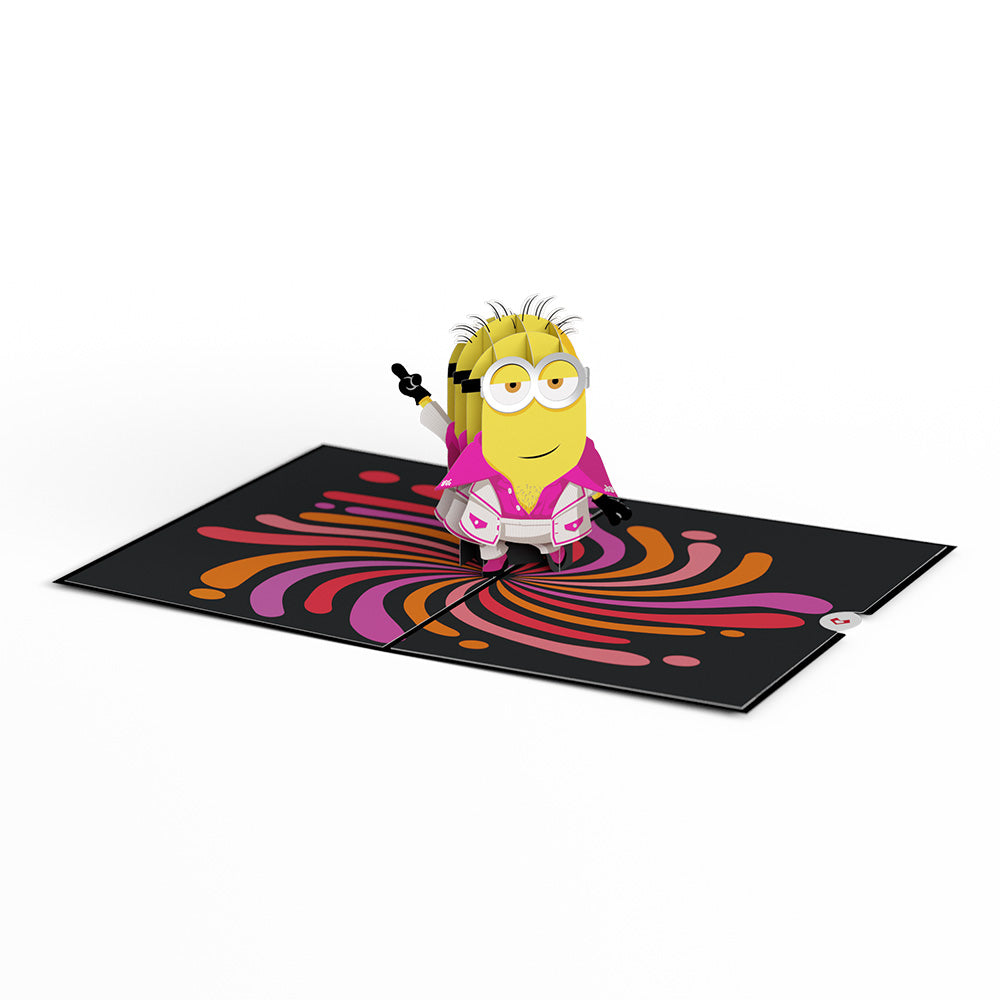 Minions Groovy Father's Day Pop-Up Card、mySite、solidvoid