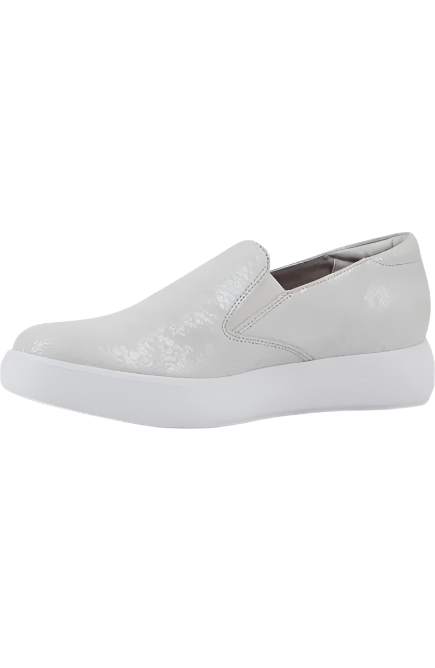  Munro Women's Lennox Slip-On Sneaker - White Snake Print Suede、mySite、preschool7hills