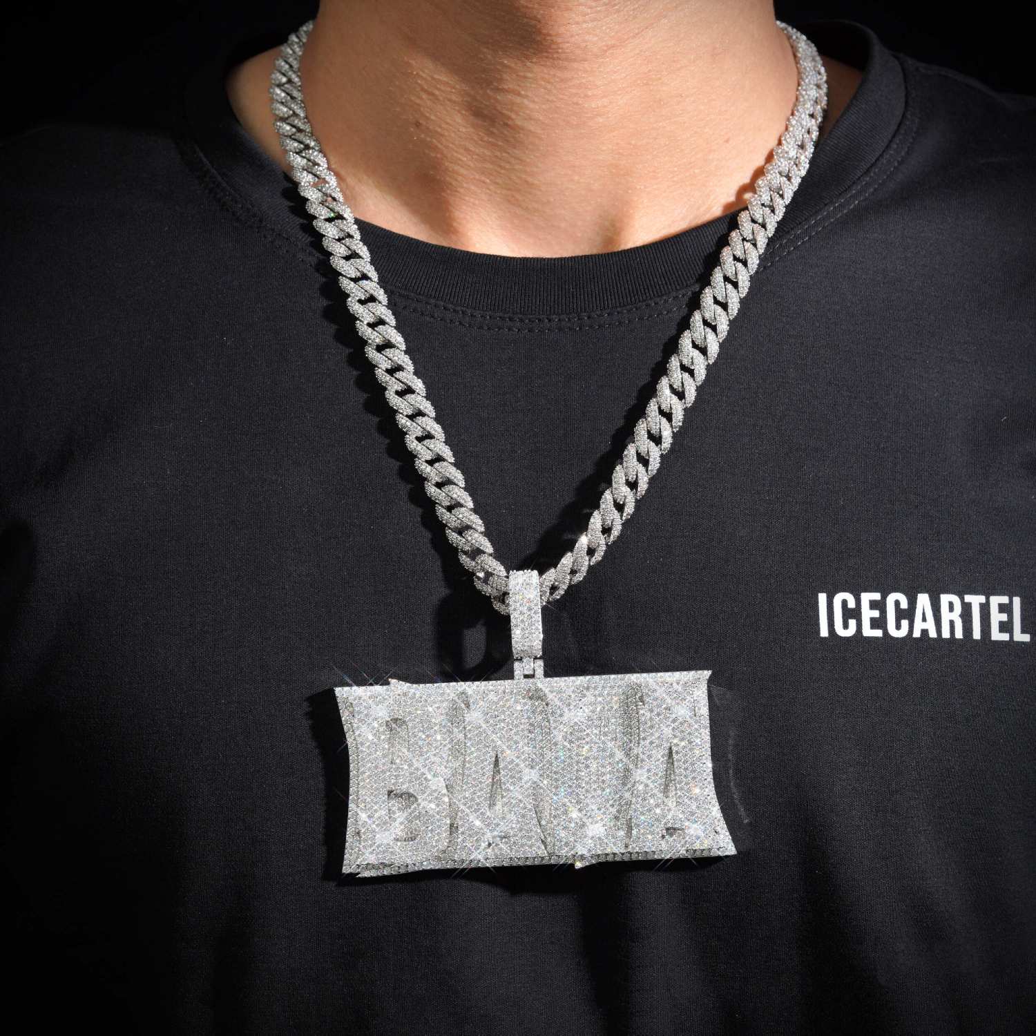 BALA Custom Moissanite Name Pendant 14K Gold、mySite、hinf8tx79