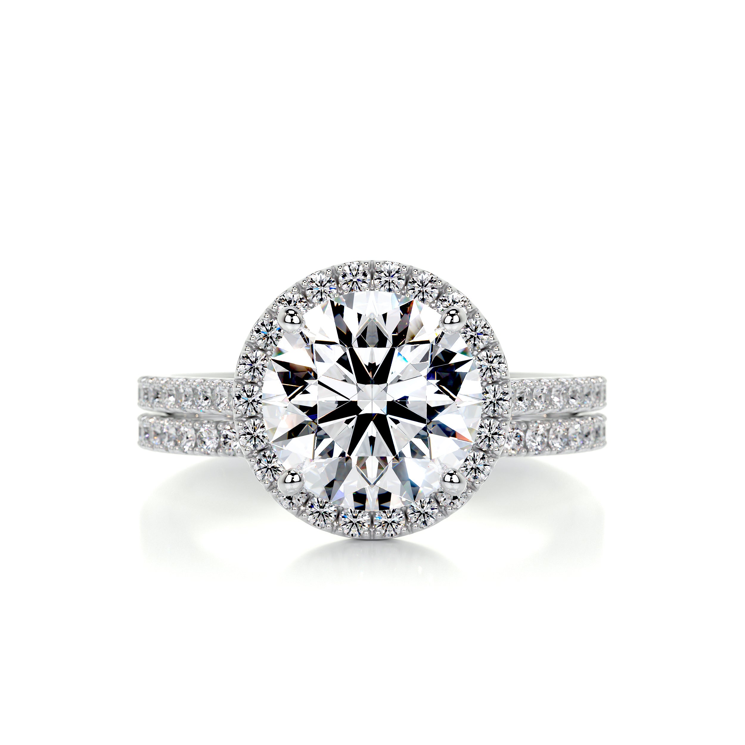 Layla Diamond Bridal Set -18K White Gold、mySite、hinf8tx79