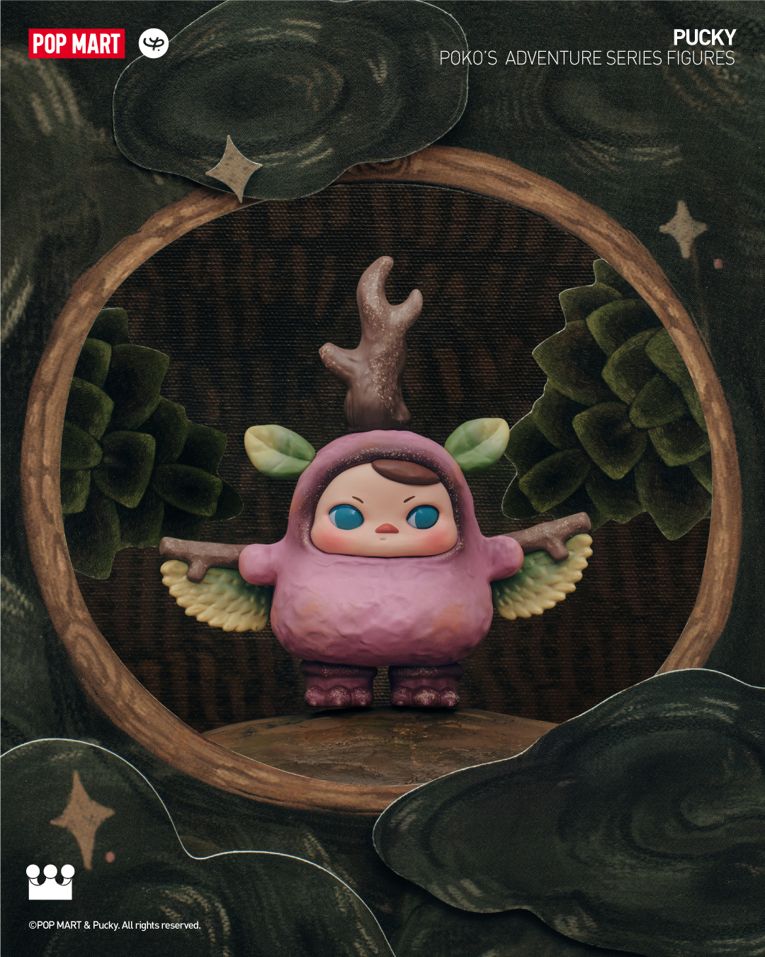  POP MART PUCKY Poko's Adventure Series Figures、mySite、greenlandpopulation