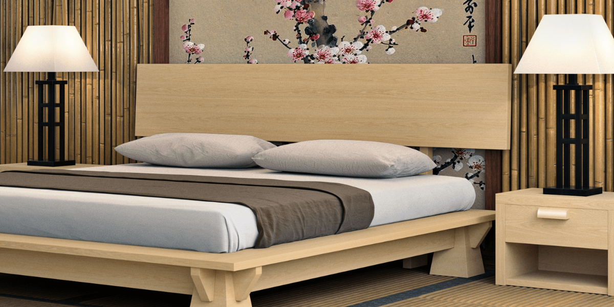 Takuma Japanese Platform Bed Headboard、mySite、neckold