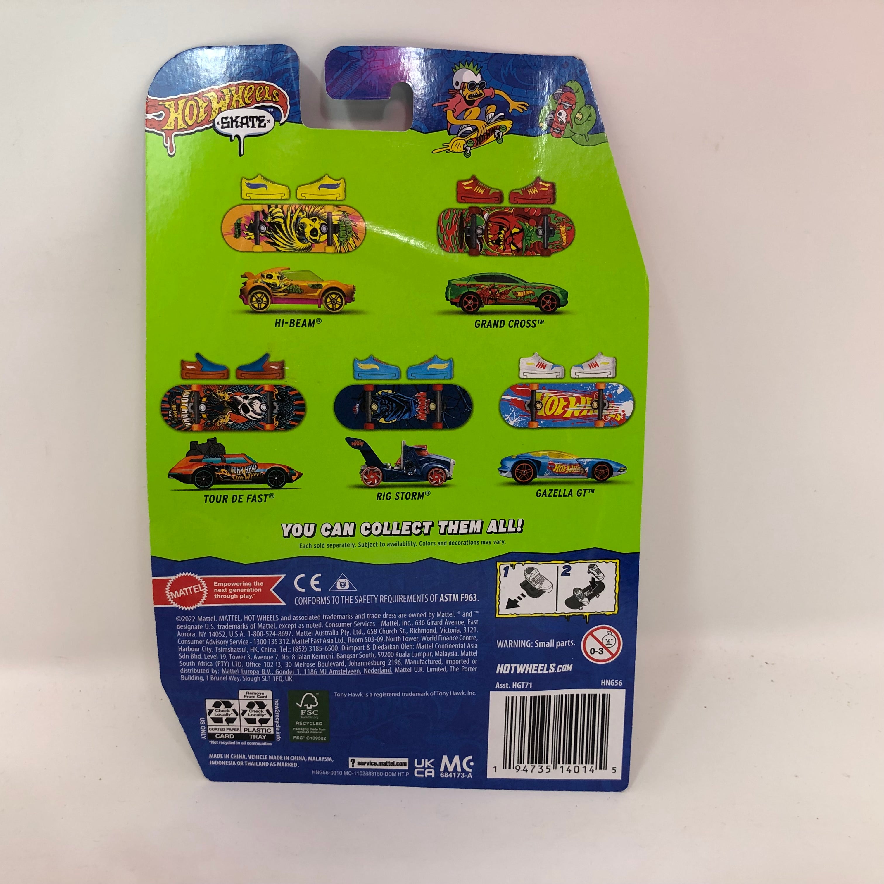 2023 Hot Wheels Skate * Surf & Turf Car w/ Skate Board & Shoes、mySite、hgirdovlk