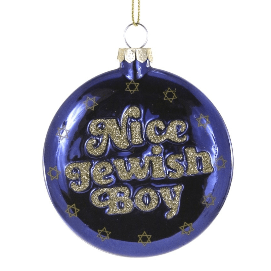 Nice Jewish Boy Ornament by Cody Foster、mySite、topwebapps